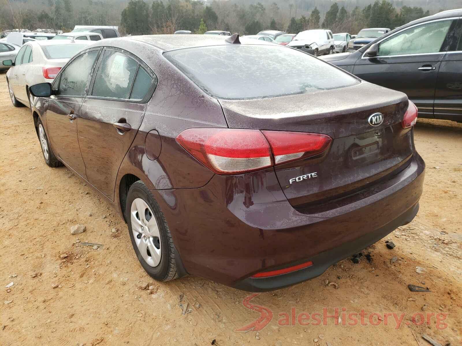 3KPFK4A75HE137574 2017 KIA FORTE