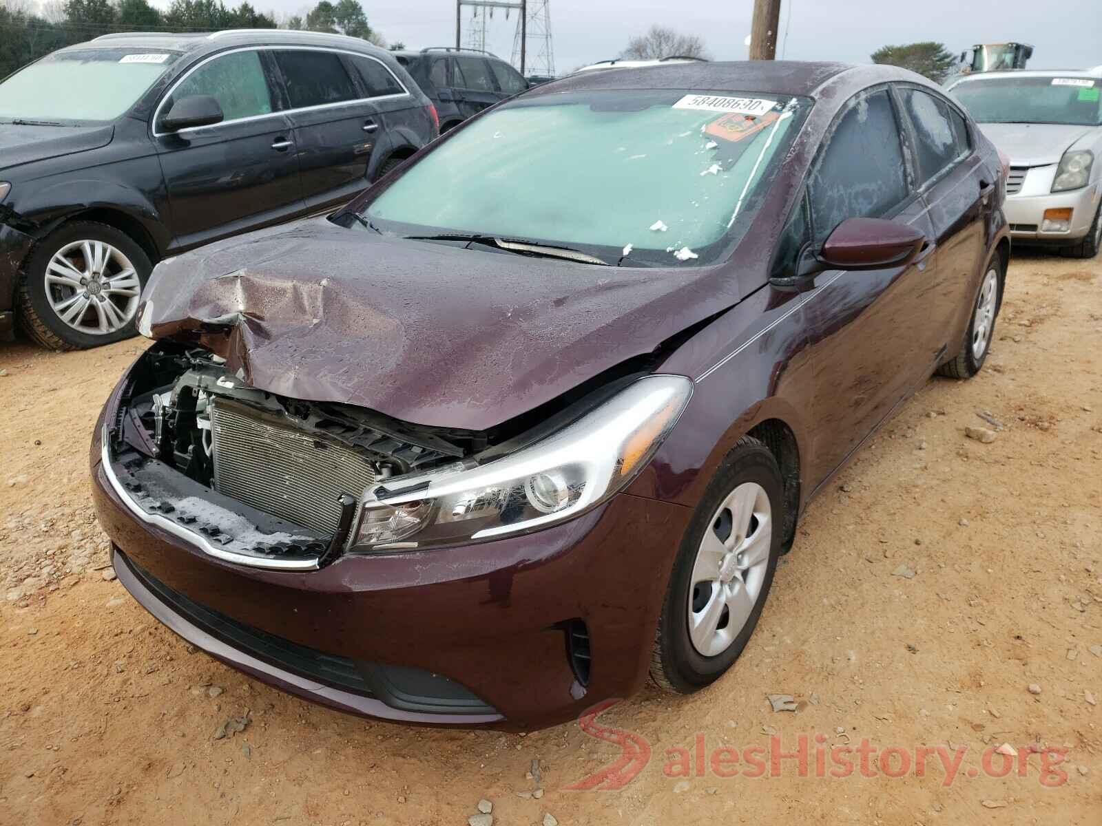 3KPFK4A75HE137574 2017 KIA FORTE