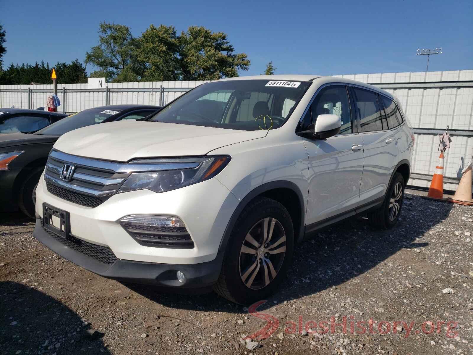 5FNYF6H30GB105782 2016 HONDA PILOT