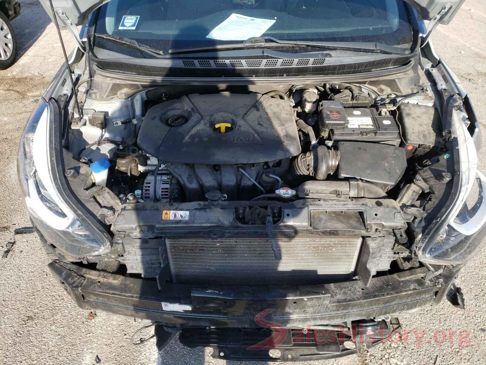 5NPDH4AE5GH736604 2016 HYUNDAI ELANTRA