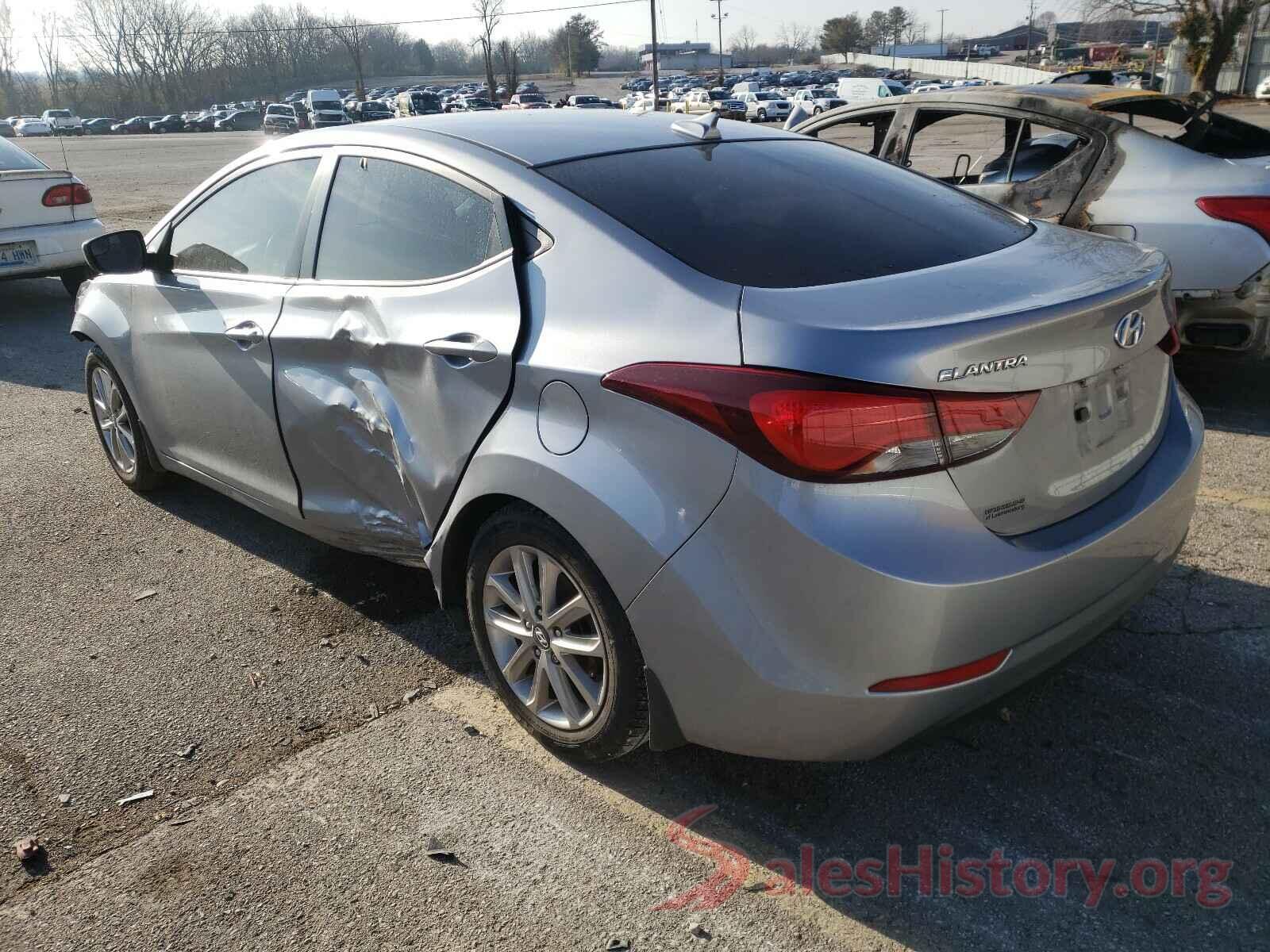 5NPDH4AE5GH736604 2016 HYUNDAI ELANTRA