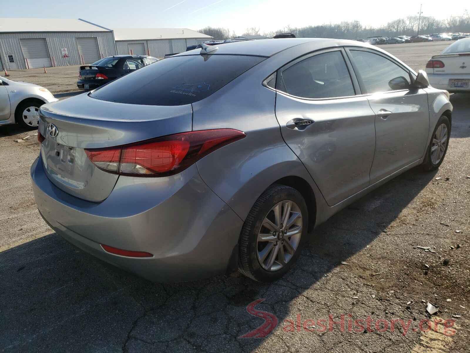 5NPDH4AE5GH736604 2016 HYUNDAI ELANTRA