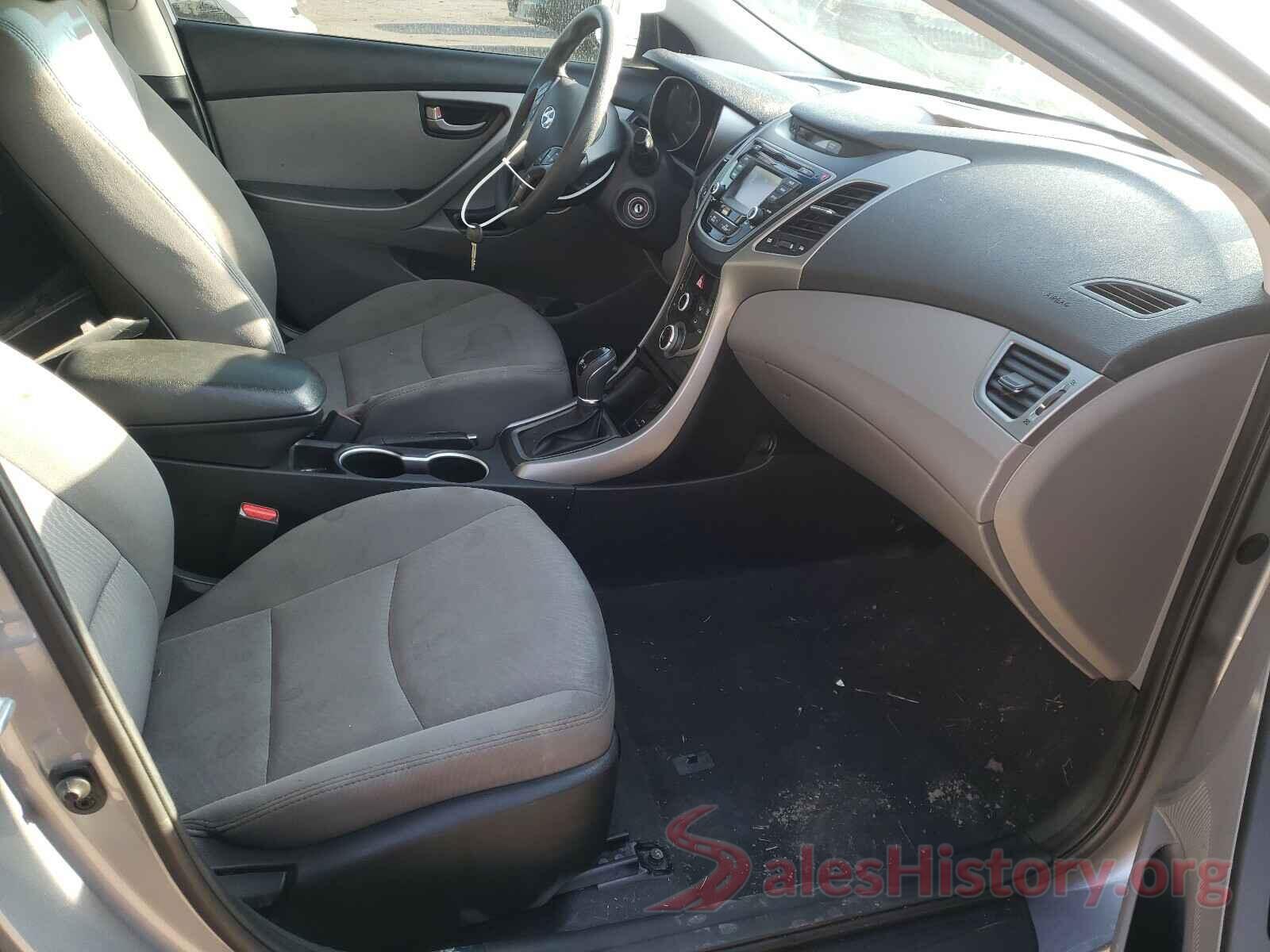 5NPDH4AE5GH736604 2016 HYUNDAI ELANTRA