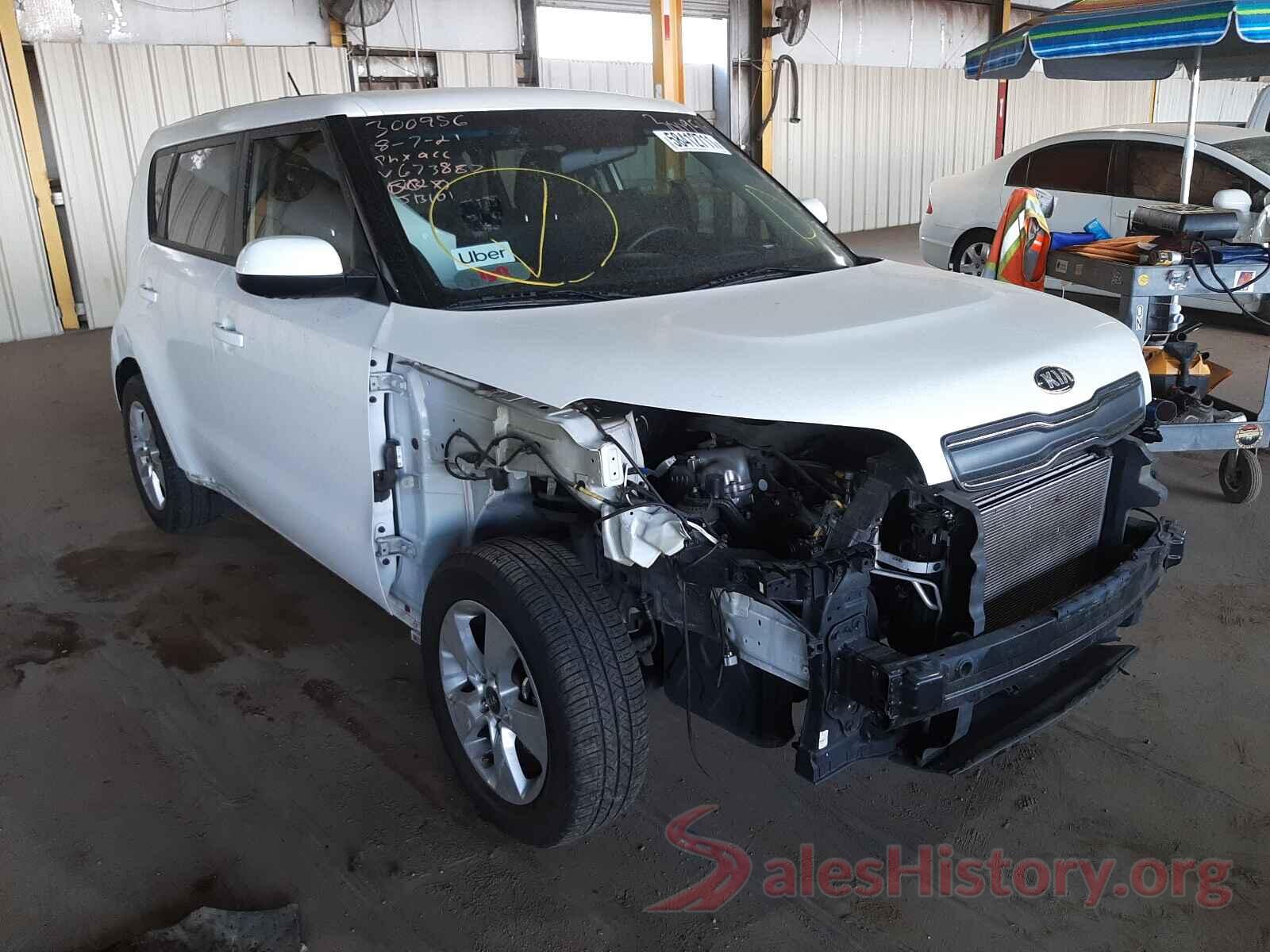 KNDJN2A28K7673887 2019 KIA SOUL