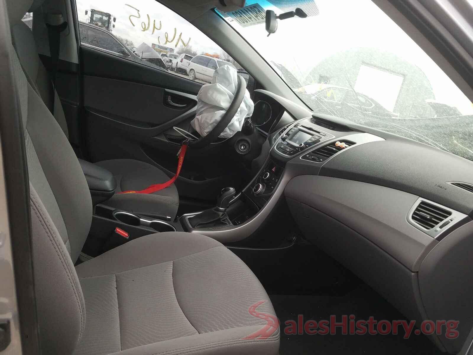 5NPDH4AE0GH710346 2016 HYUNDAI ELANTRA