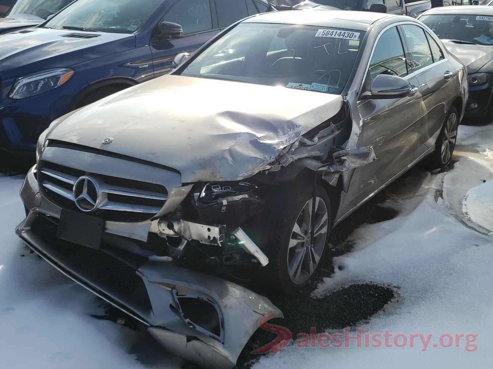 55SWF8EB4KU302864 2019 MERCEDES-BENZ C CLASS