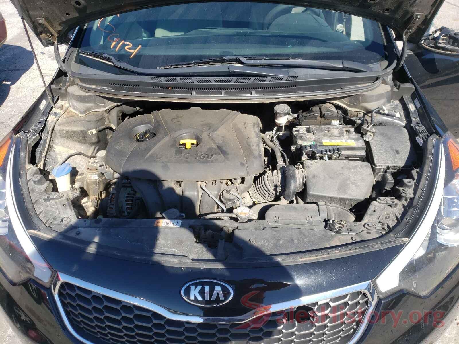 KNAFK4A6XG5519467 2016 KIA FORTE