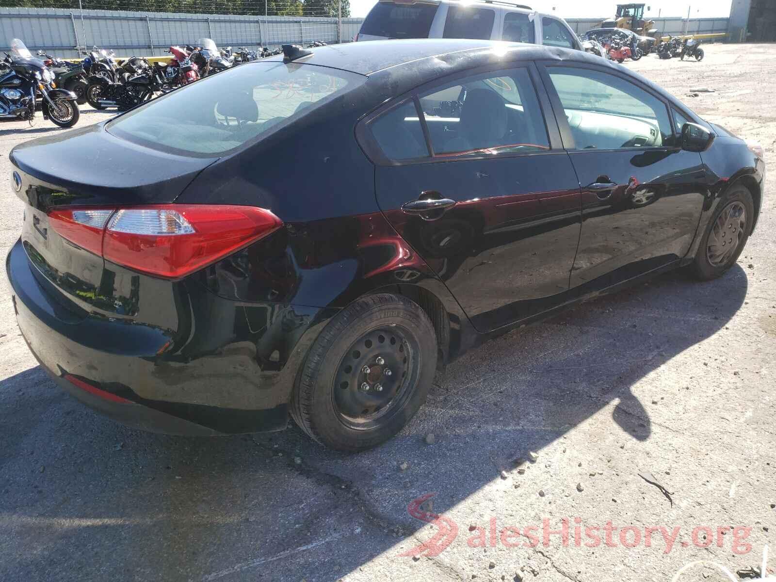 KNAFK4A6XG5519467 2016 KIA FORTE