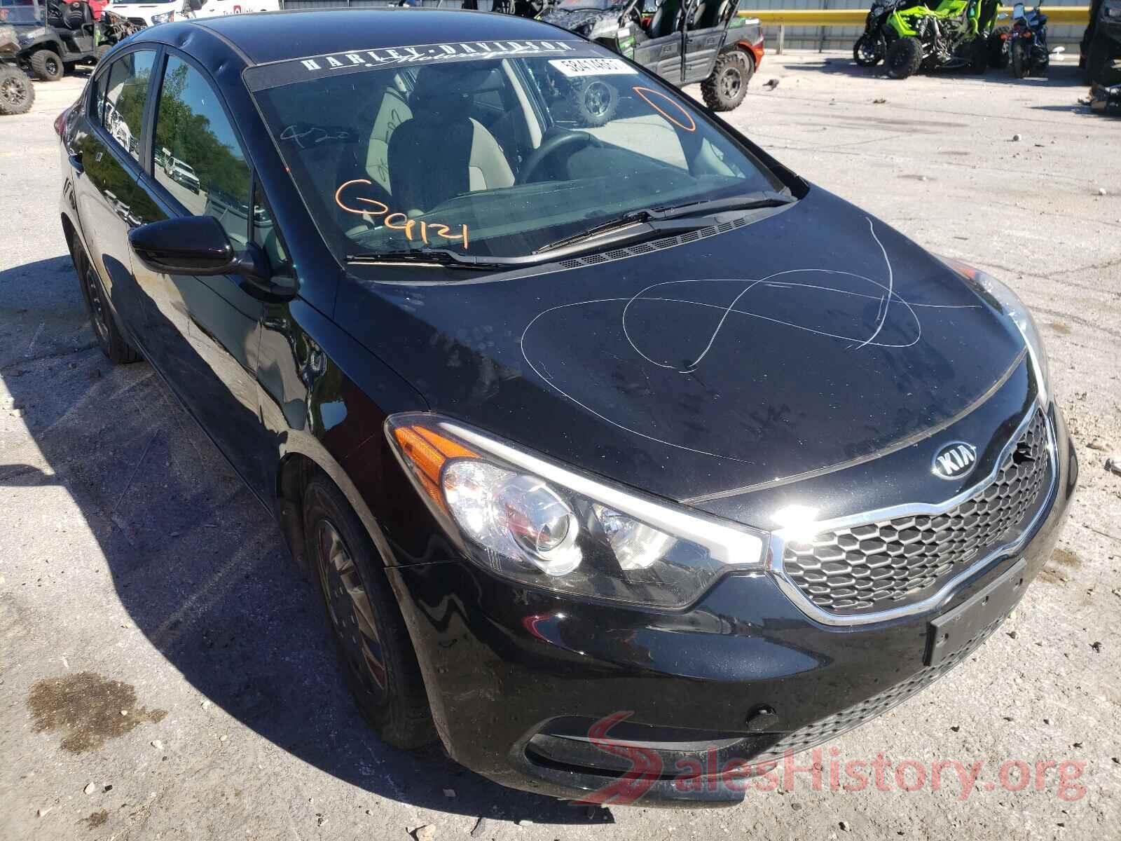 KNAFK4A6XG5519467 2016 KIA FORTE