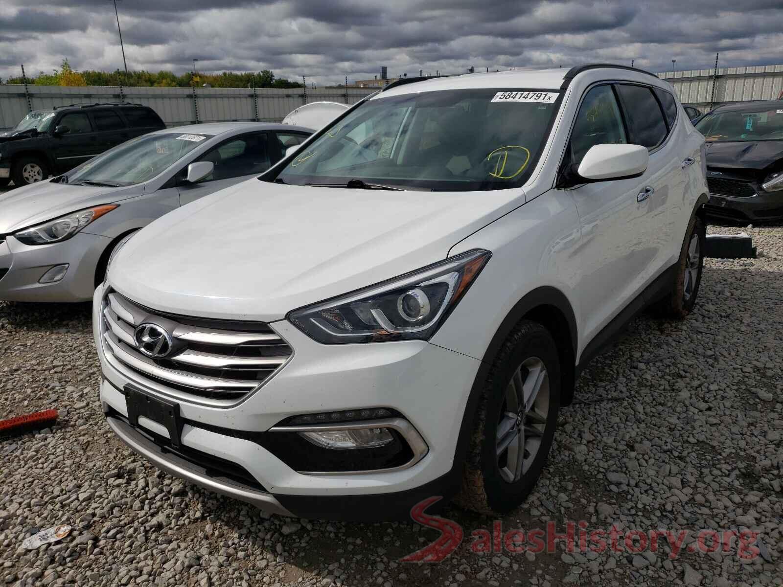 5NMZUDLB3HH023252 2017 HYUNDAI SANTA FE