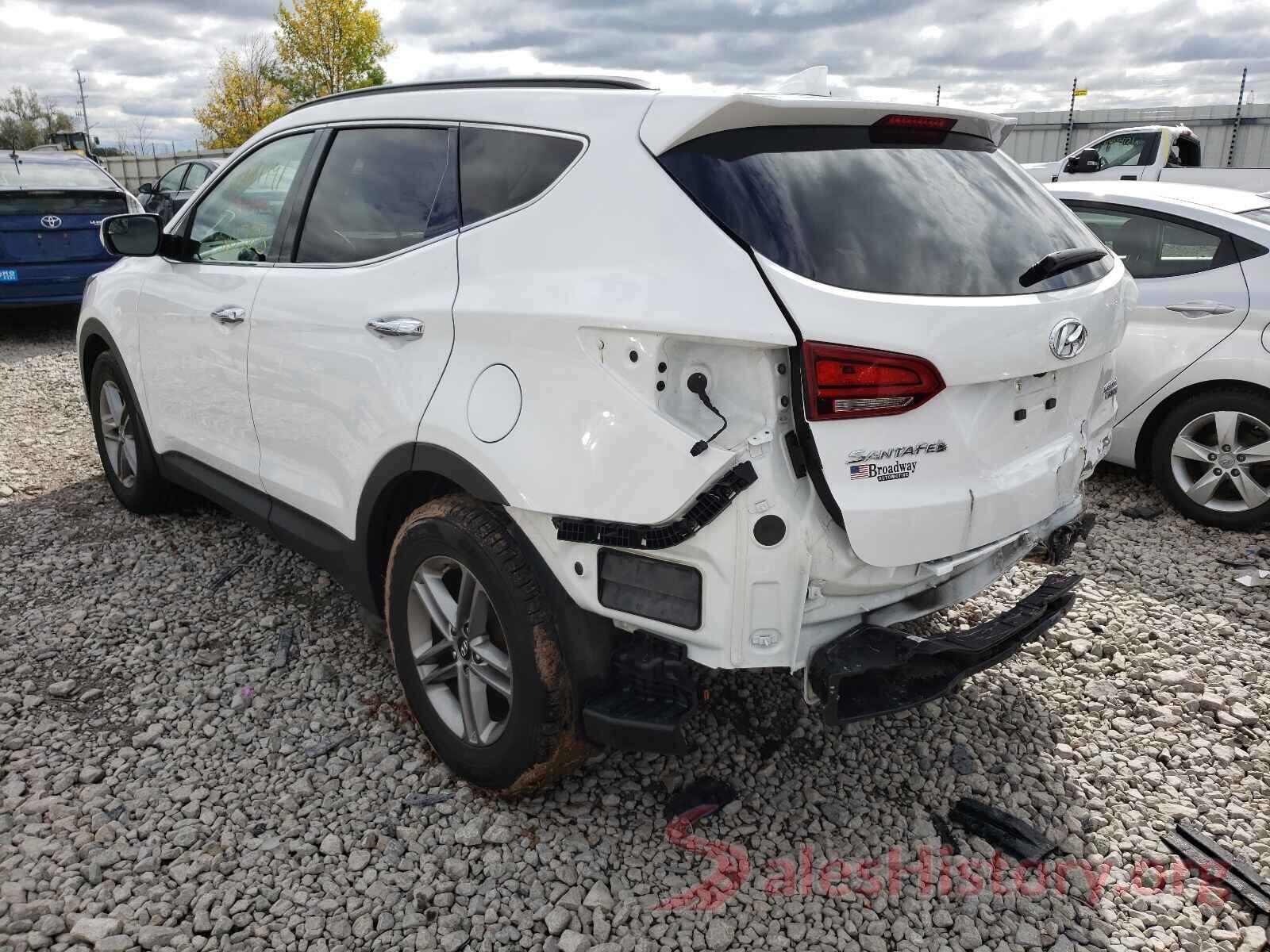 5NMZUDLB3HH023252 2017 HYUNDAI SANTA FE