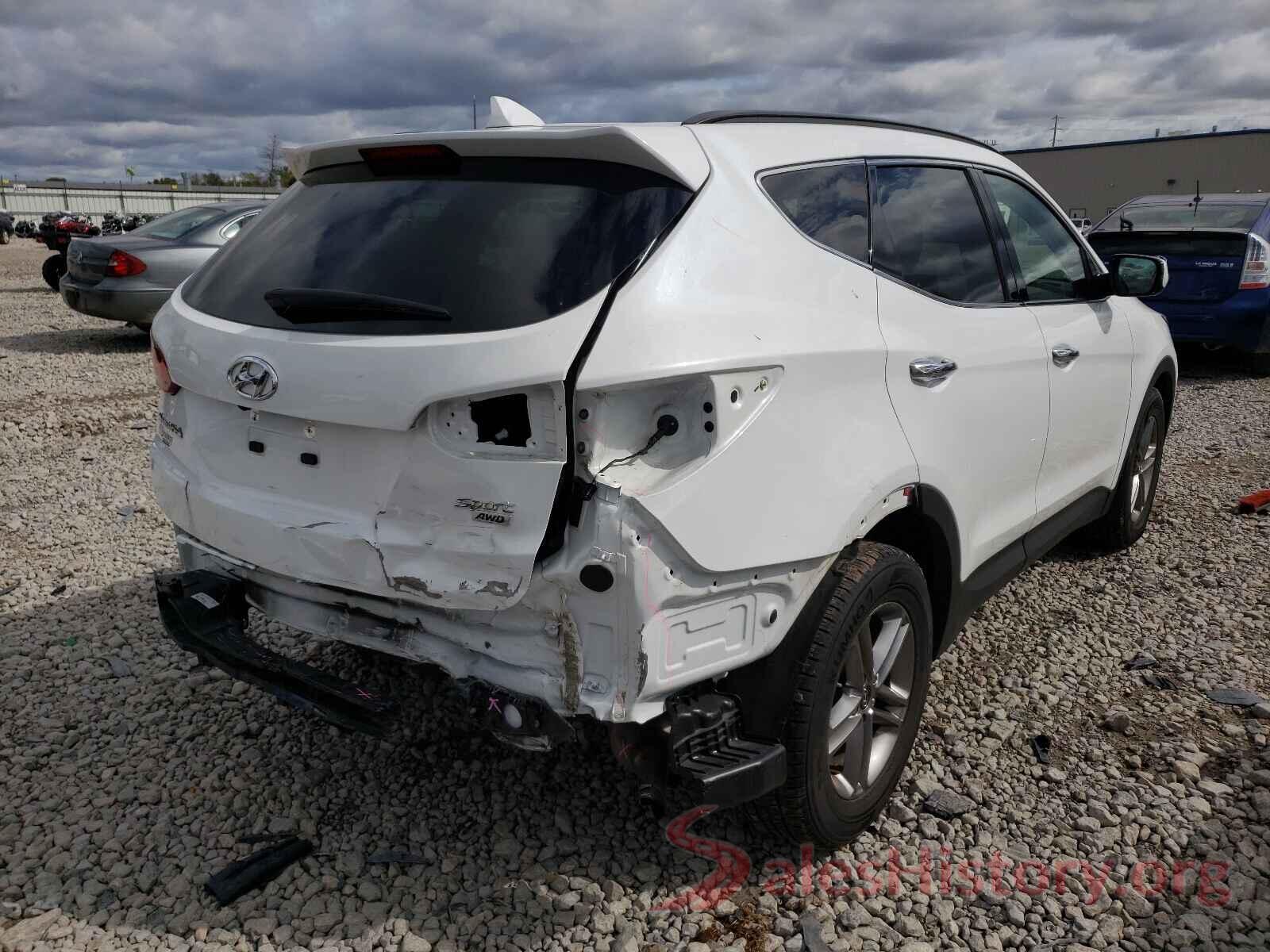 5NMZUDLB3HH023252 2017 HYUNDAI SANTA FE