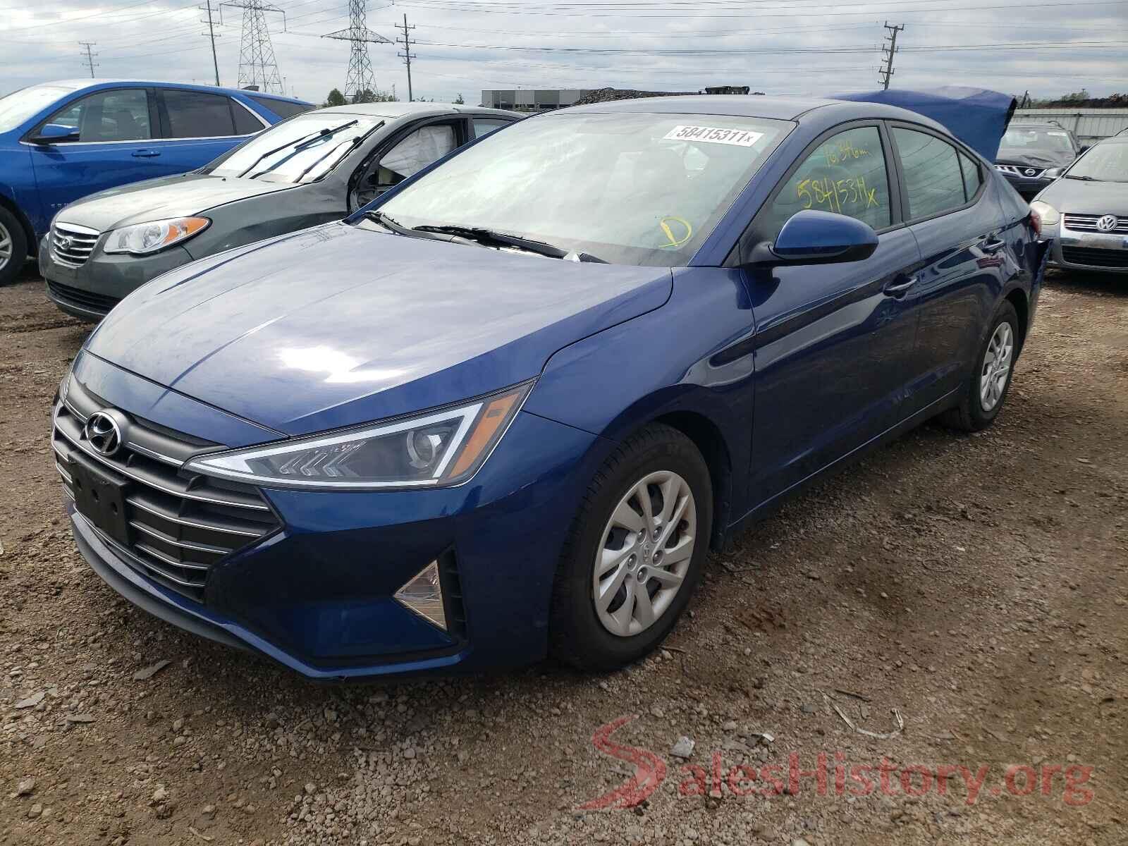 5NPD74LF1KH497649 2019 HYUNDAI ELANTRA