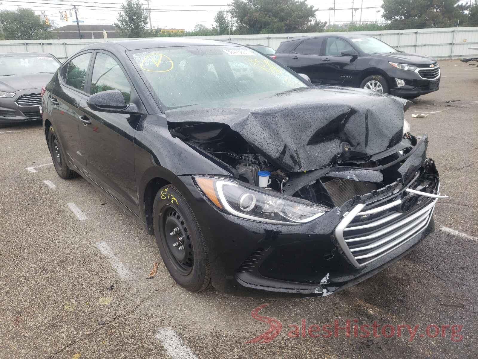 KMHD74LFXJU659116 2018 HYUNDAI ELANTRA