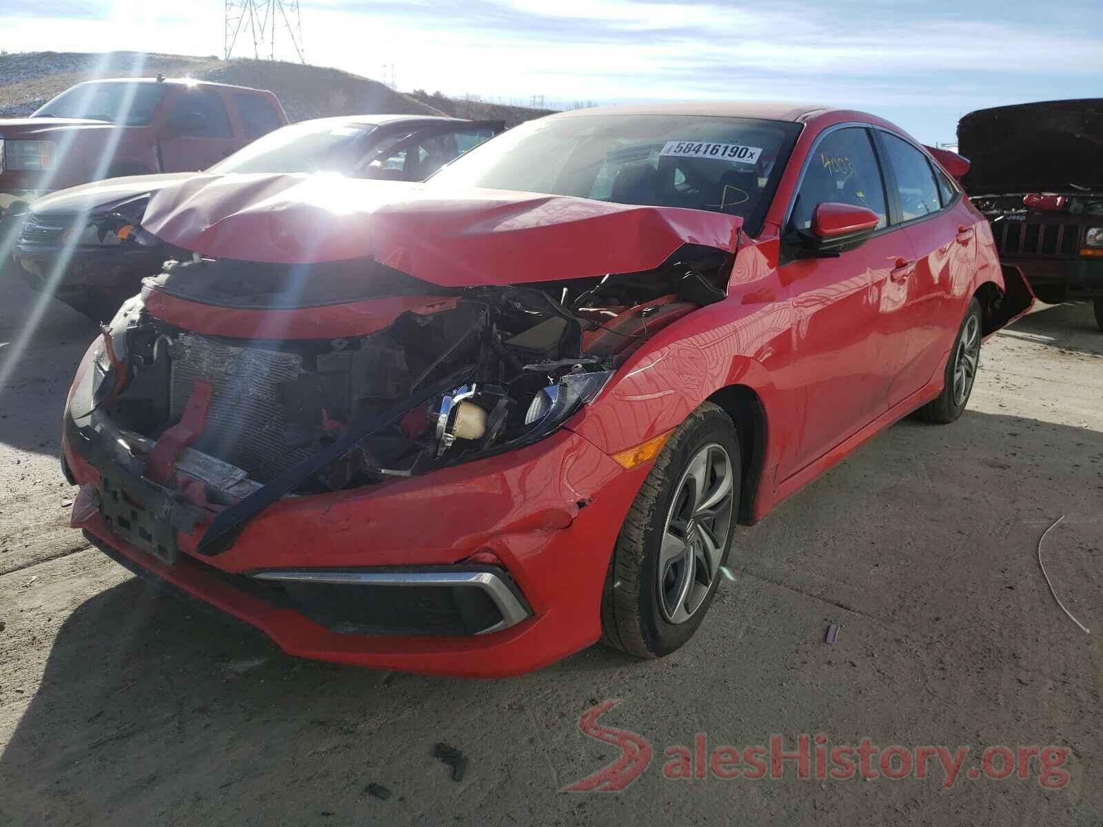 2HGFC2F65KH550626 2019 HONDA CIVIC