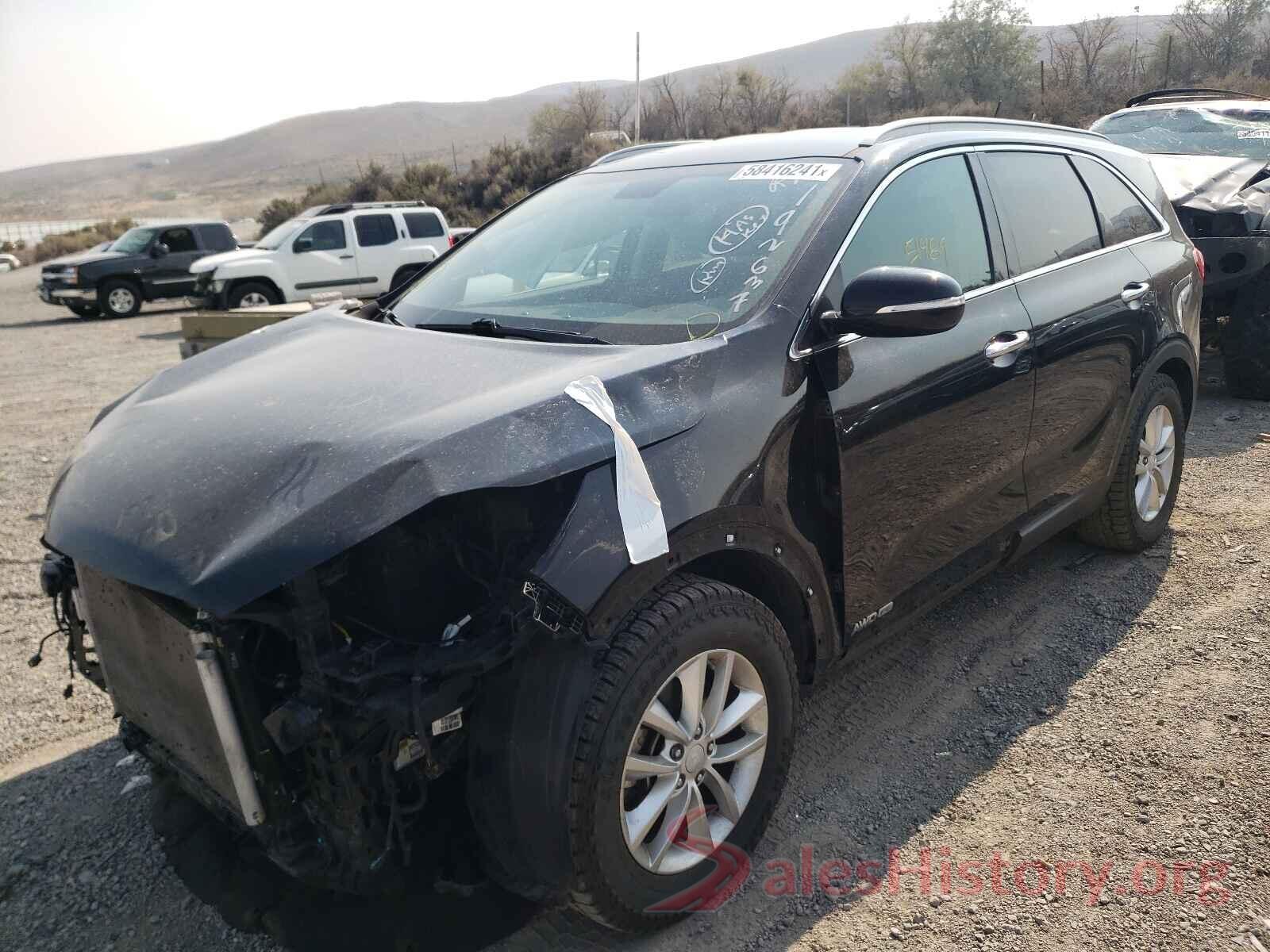 5XYPGDA54HG192637 2017 KIA SORENTO