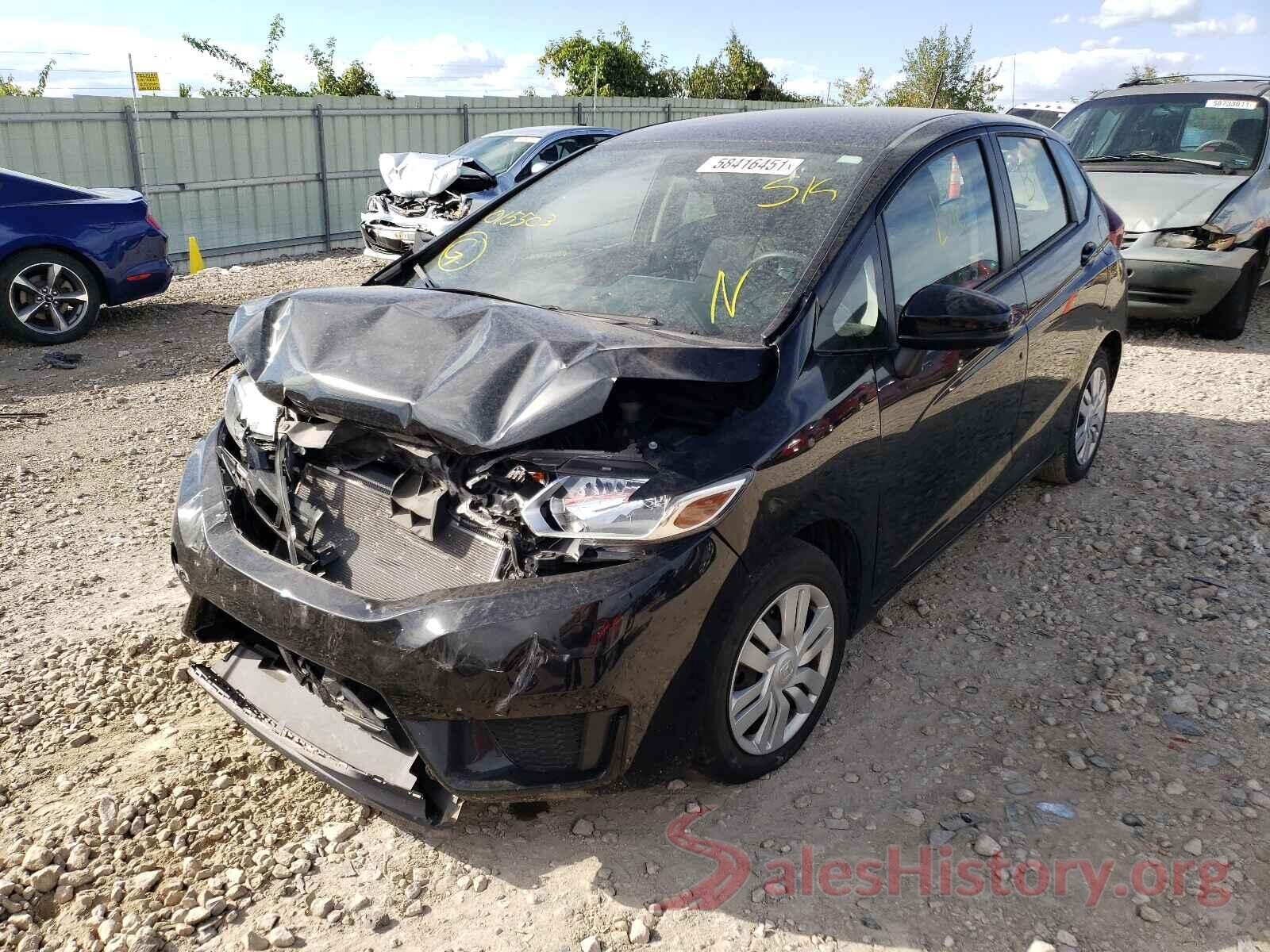 JHMGK5H53GX015503 2016 HONDA FIT