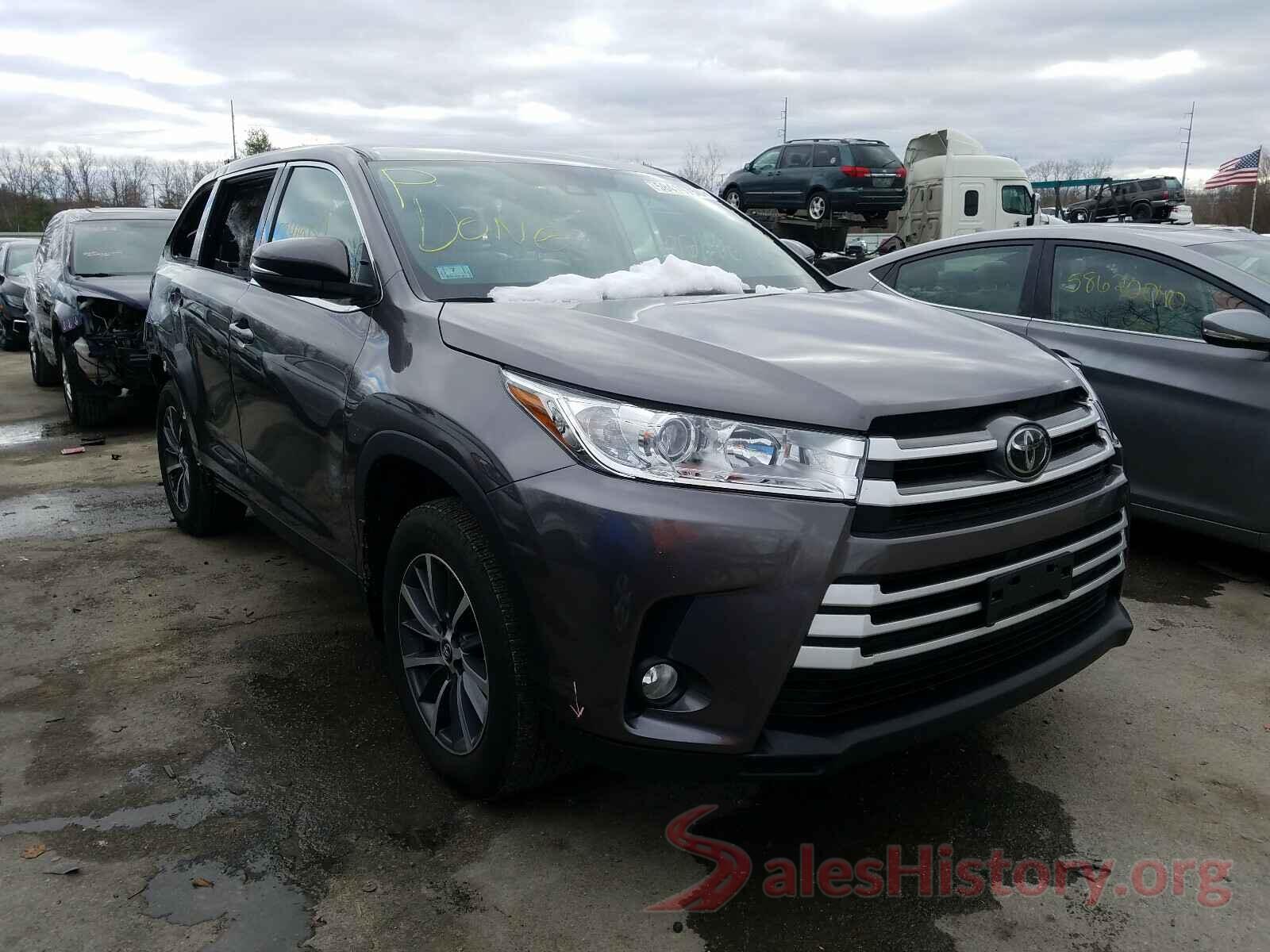 5TDJZRFH7KS587535 2019 TOYOTA HIGHLANDER