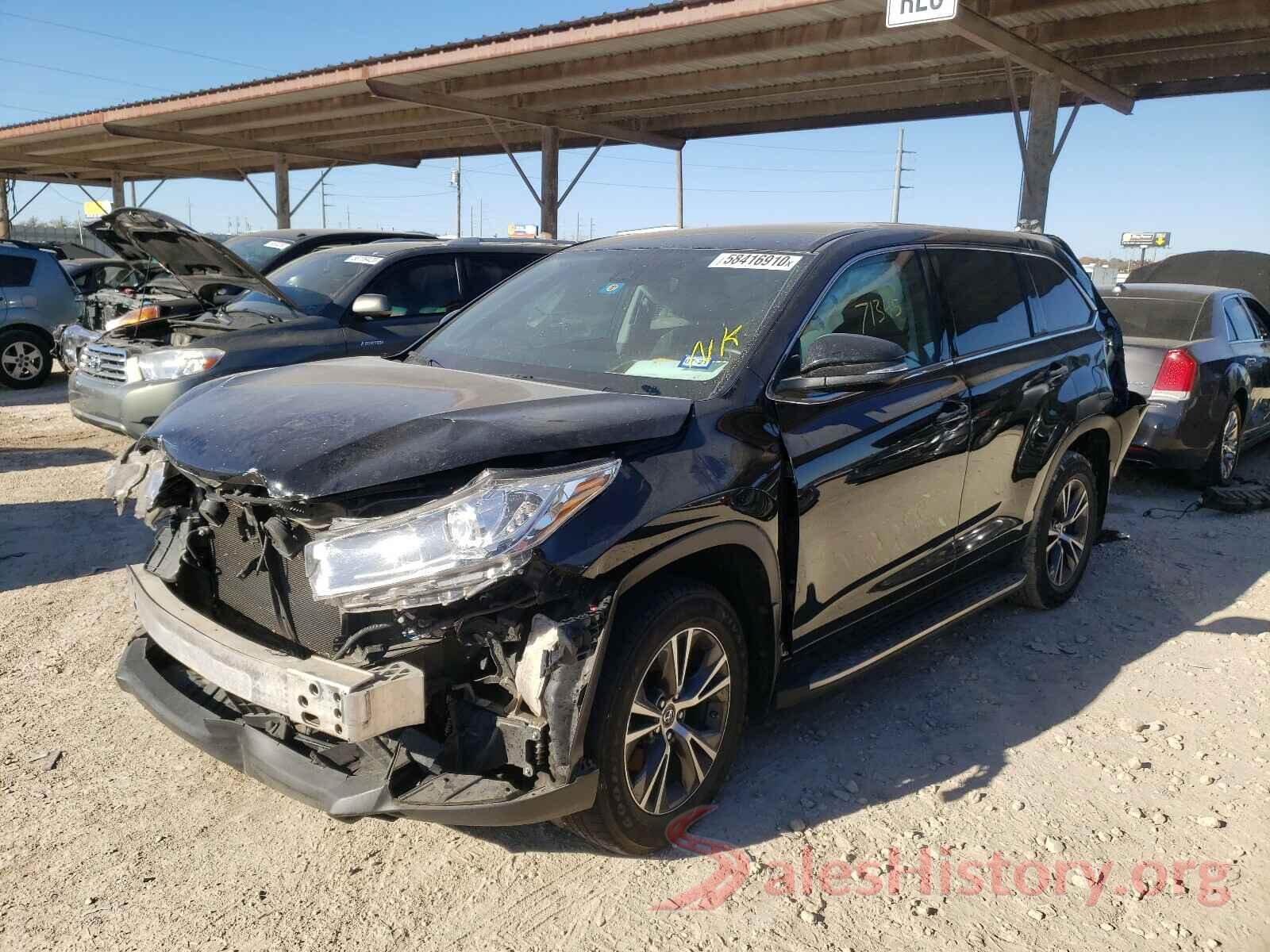 5TDZZRFH7HS221960 2017 TOYOTA HIGHLANDER