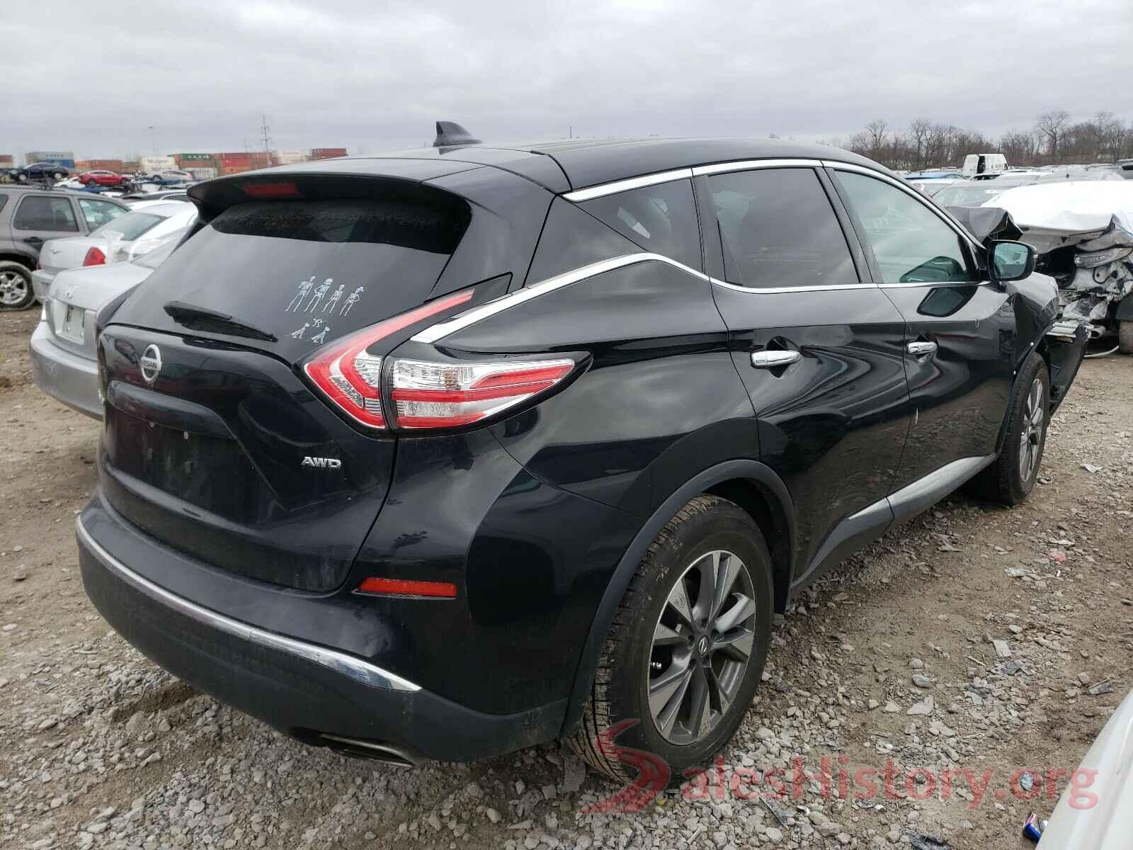 5N1AZ2MH3HN131245 2017 NISSAN MURANO