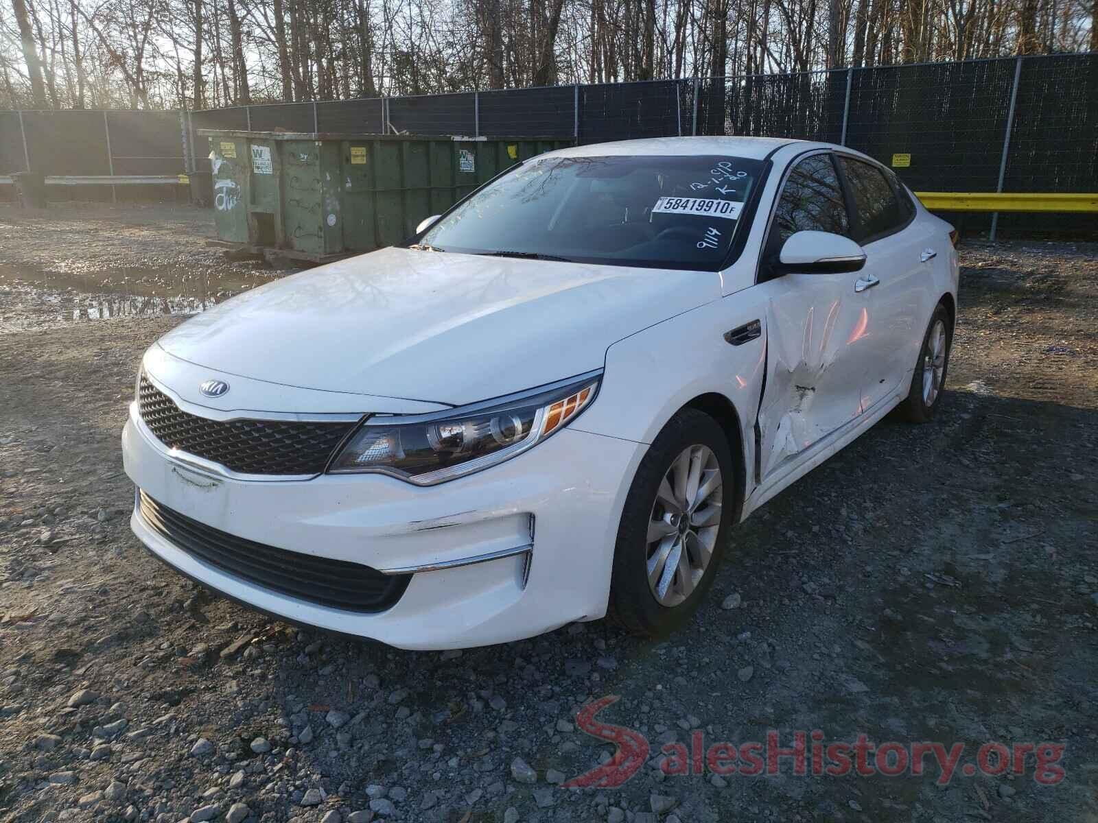 5XXGT4L34GG006847 2016 KIA OPTIMA