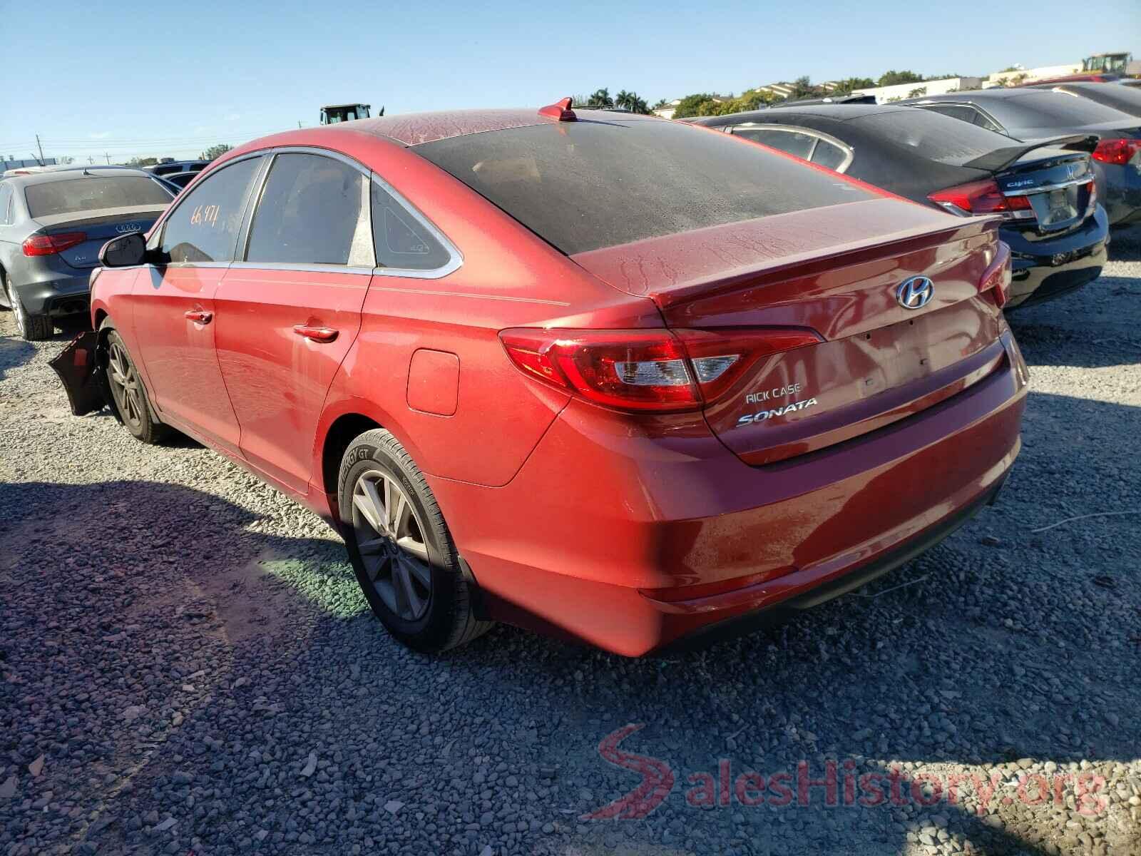 5NPE24AF5HH456794 2017 HYUNDAI SONATA