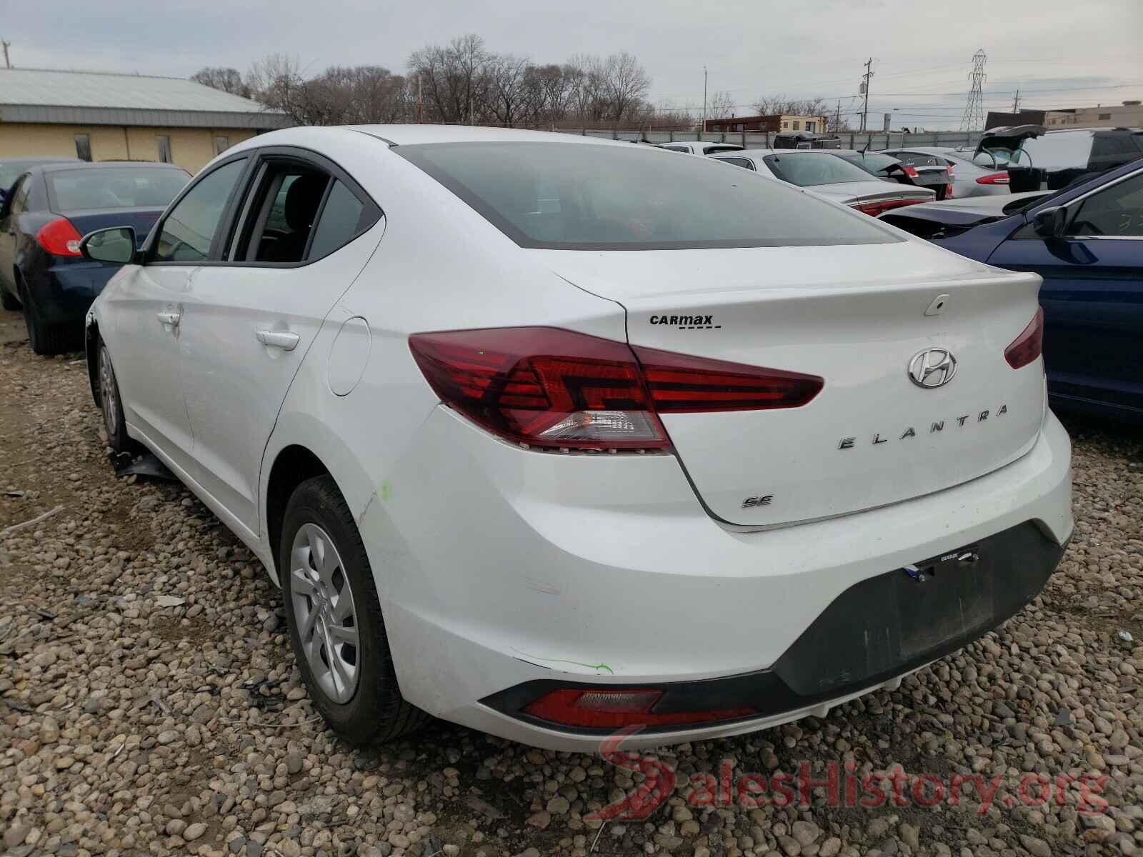 5NPD74LF2KH455958 2019 HYUNDAI ELANTRA