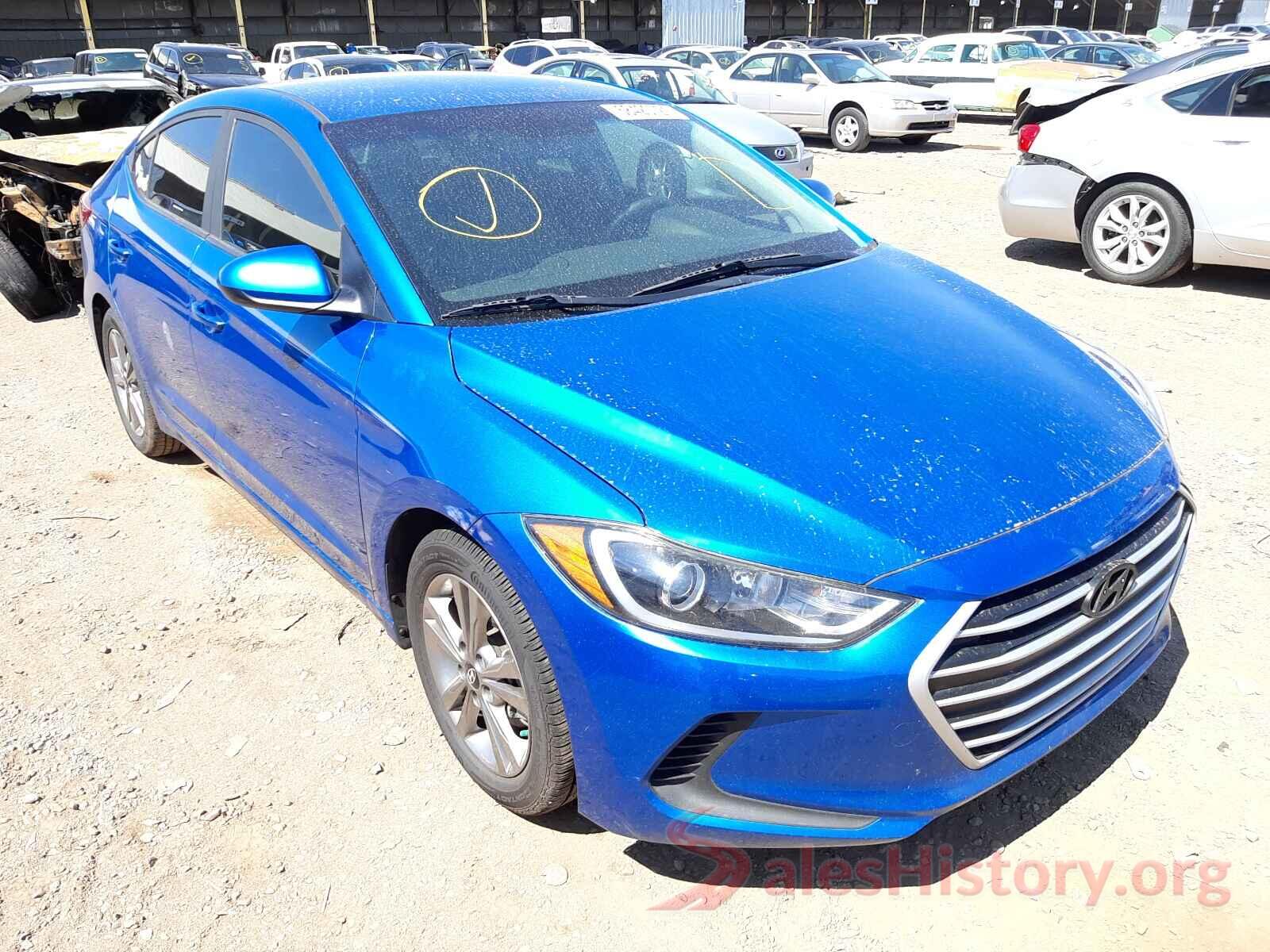 KMHD84LF4JU555282 2018 HYUNDAI ELANTRA