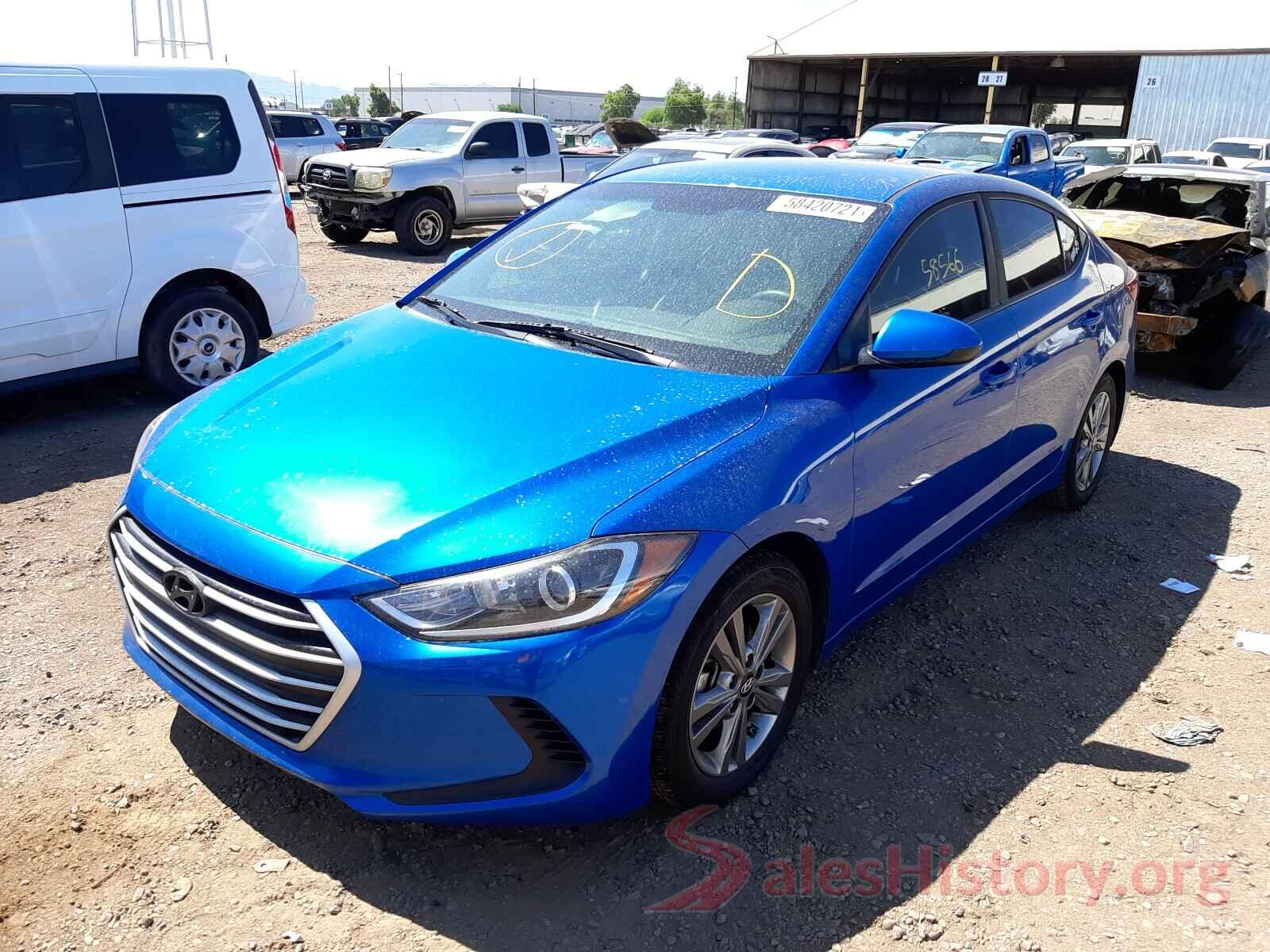 KMHD84LF4JU555282 2018 HYUNDAI ELANTRA