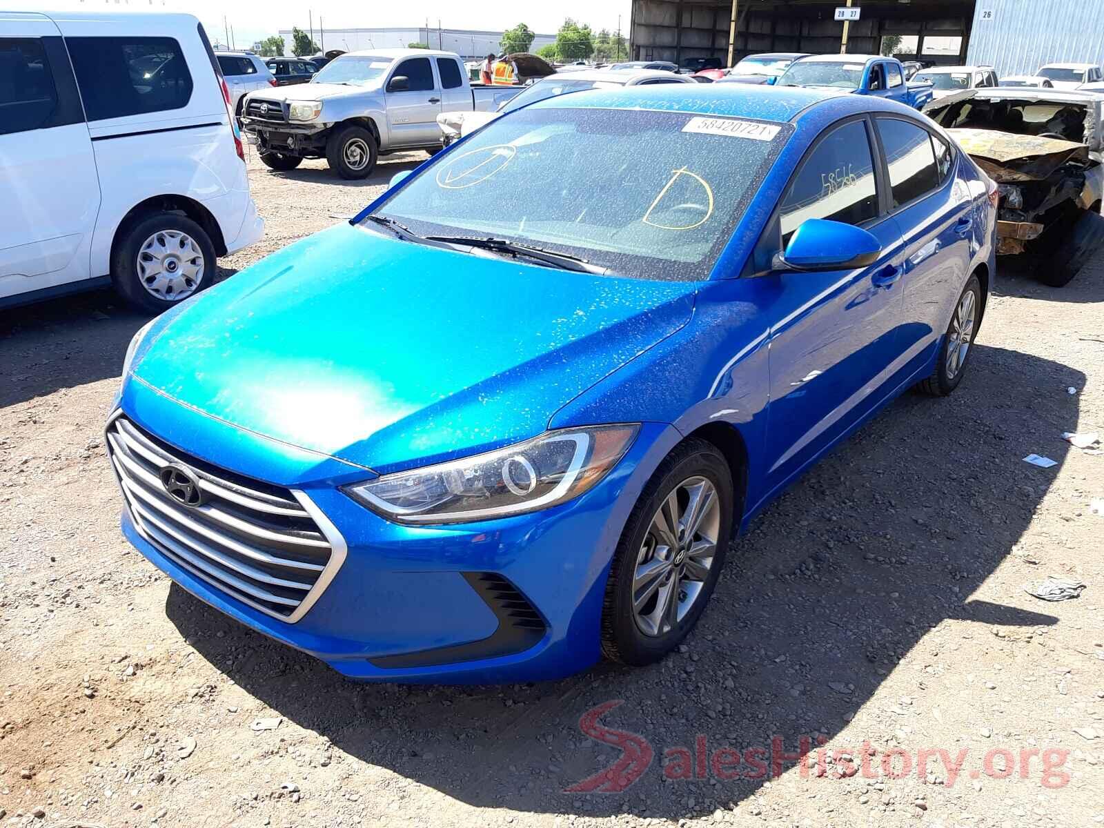 KMHD84LF4JU555282 2018 HYUNDAI ELANTRA