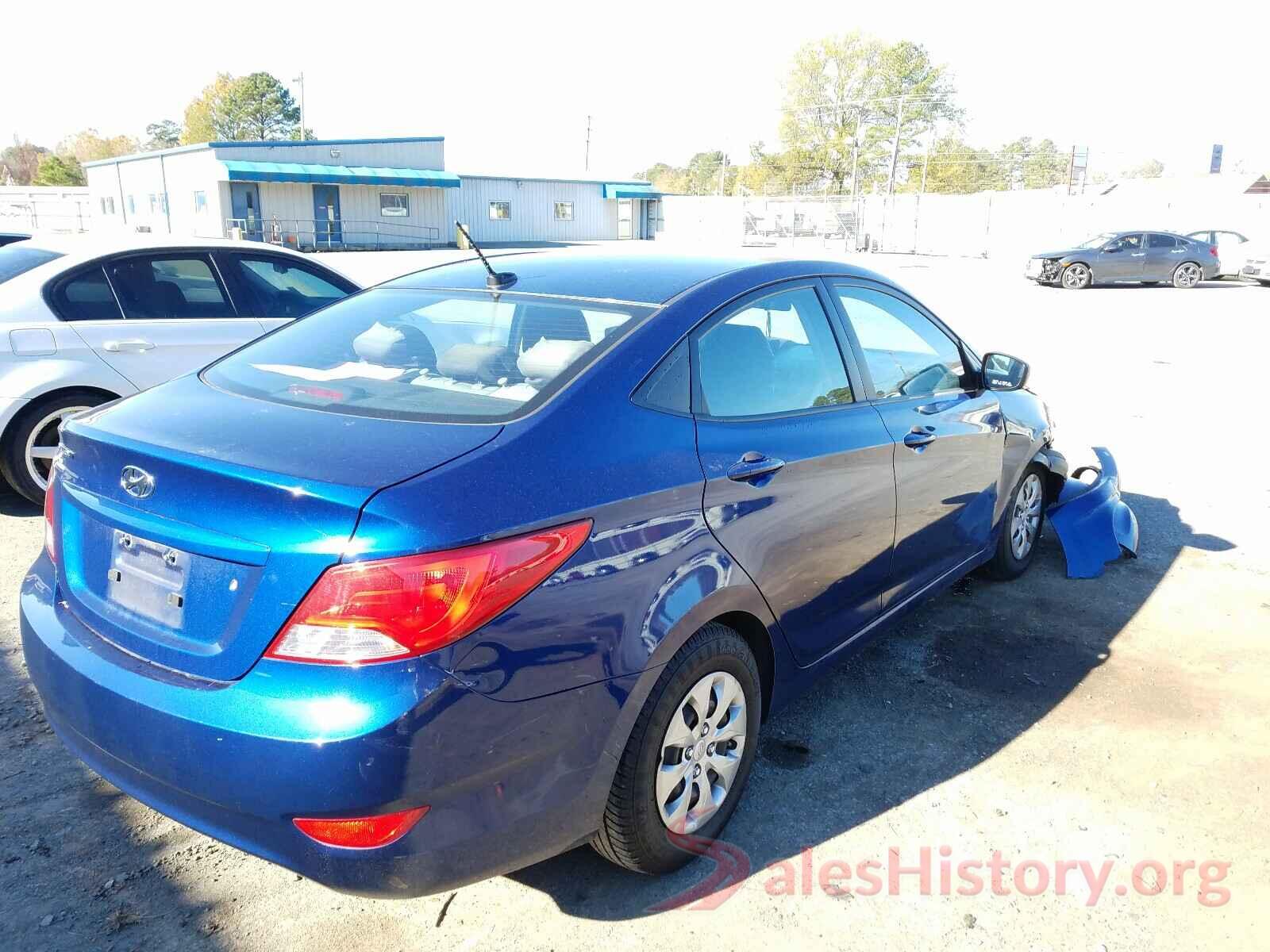 KMHCT4AEXHU306743 2017 HYUNDAI ACCENT