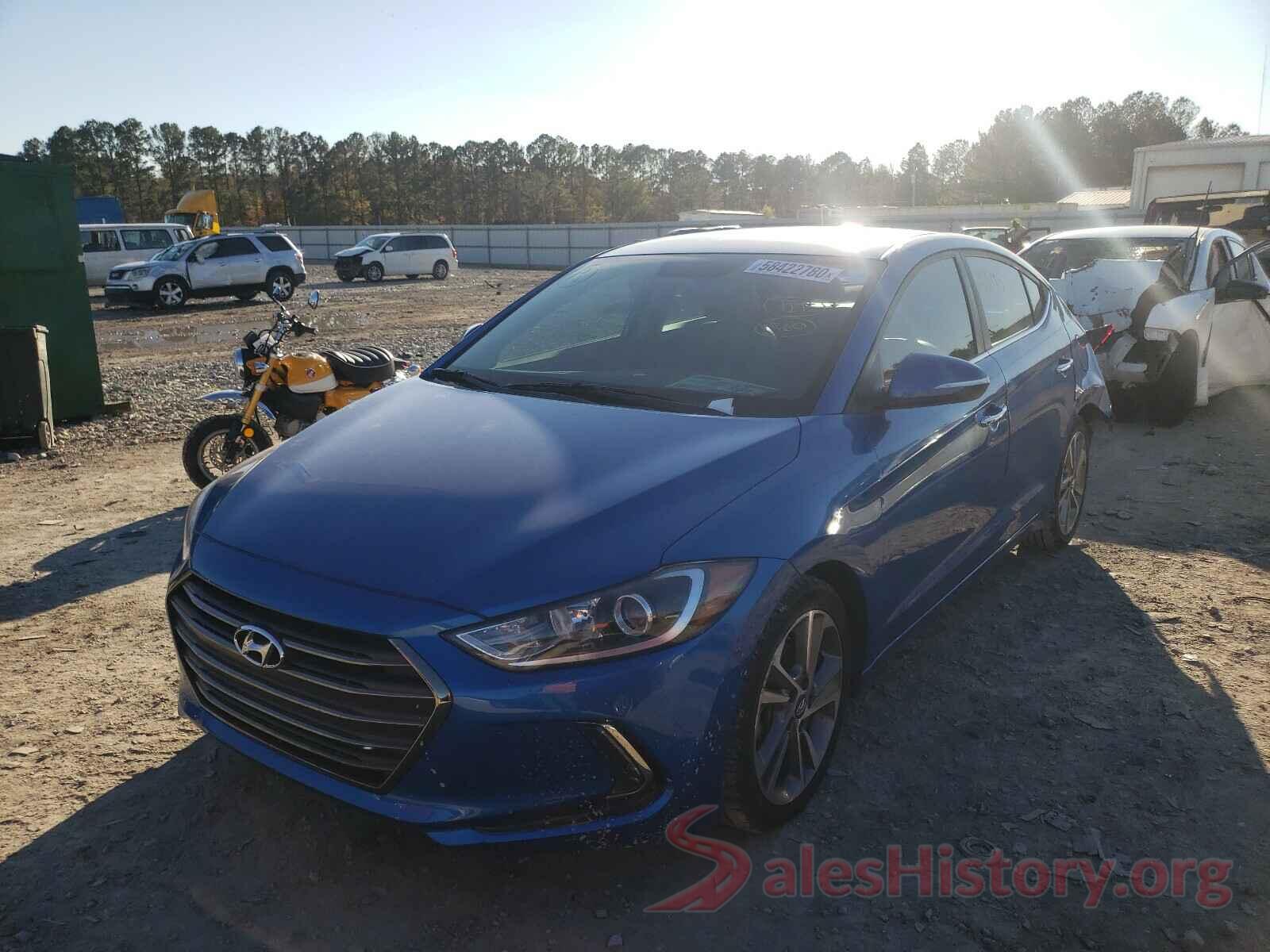 5NPD84LF4HH057060 2017 HYUNDAI ELANTRA