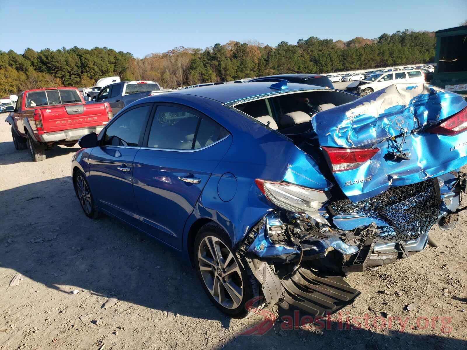 5NPD84LF4HH057060 2017 HYUNDAI ELANTRA