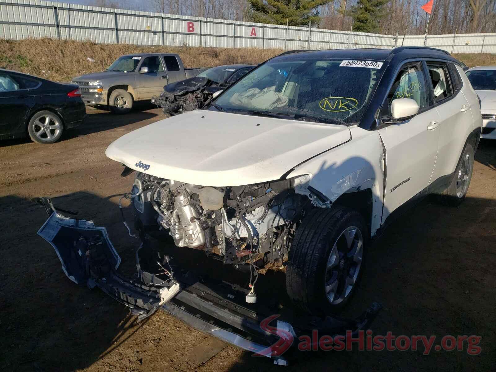 3C4NJDCB2KT673739 2019 JEEP COMPASS