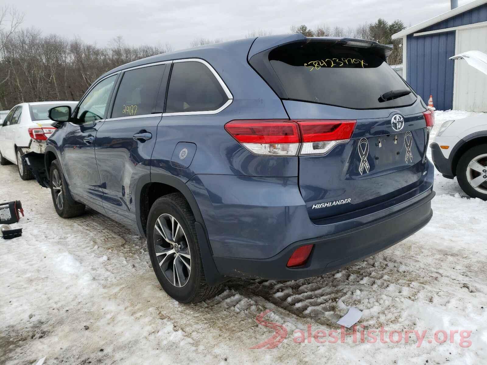 5TDBZRFH7HS447837 2017 TOYOTA HIGHLANDER