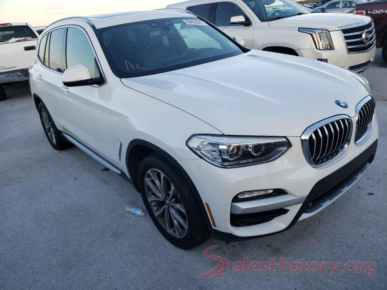 5UXTR7C52KLR44997 2019 BMW X3