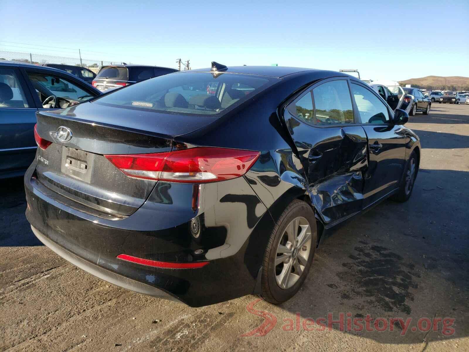 KMHD84LFXJU445451 2018 HYUNDAI ELANTRA