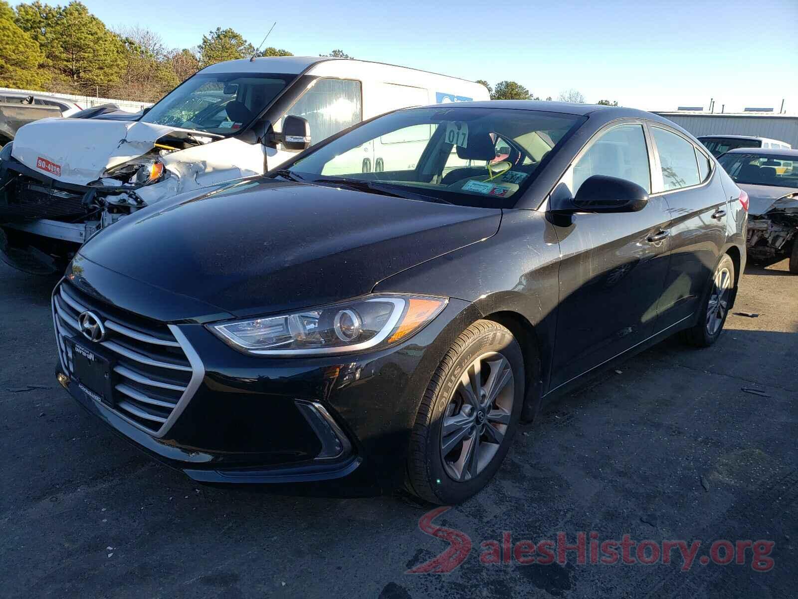 KMHD84LFXJU445451 2018 HYUNDAI ELANTRA