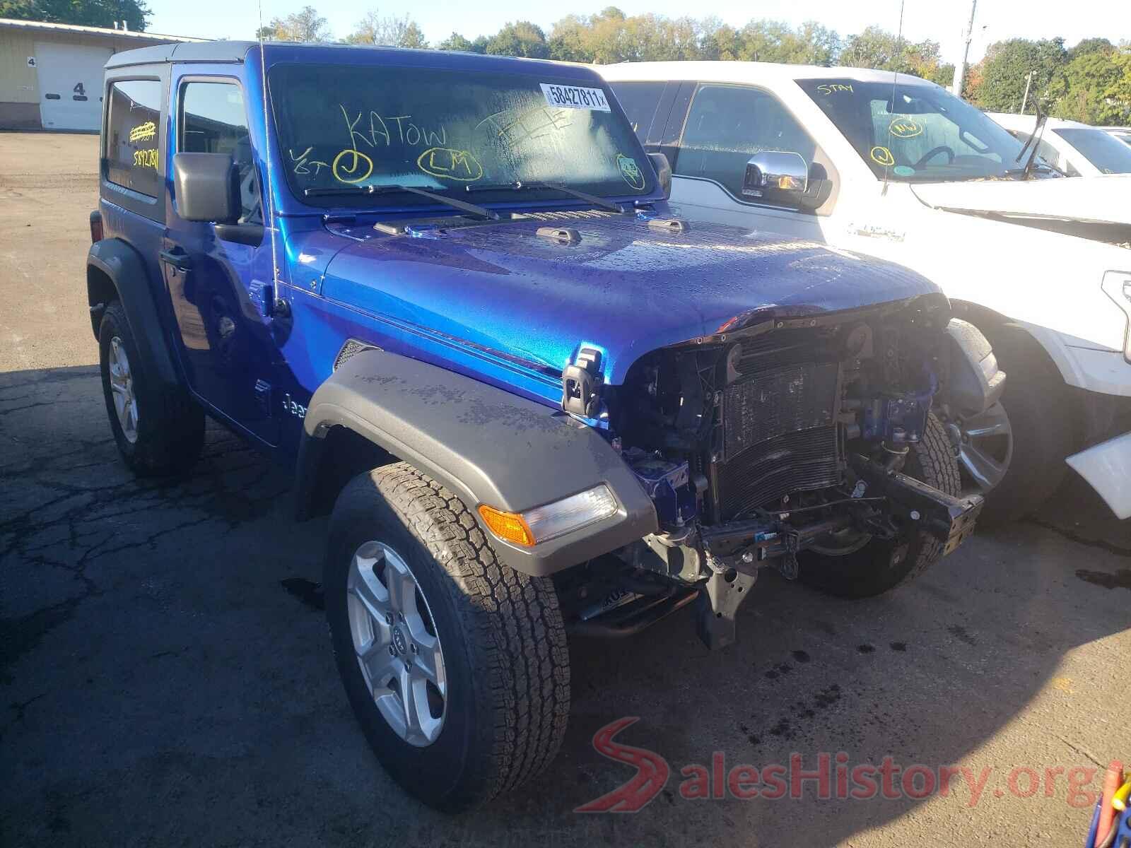 1C4GJXAN7JW181692 2018 JEEP WRANGLER