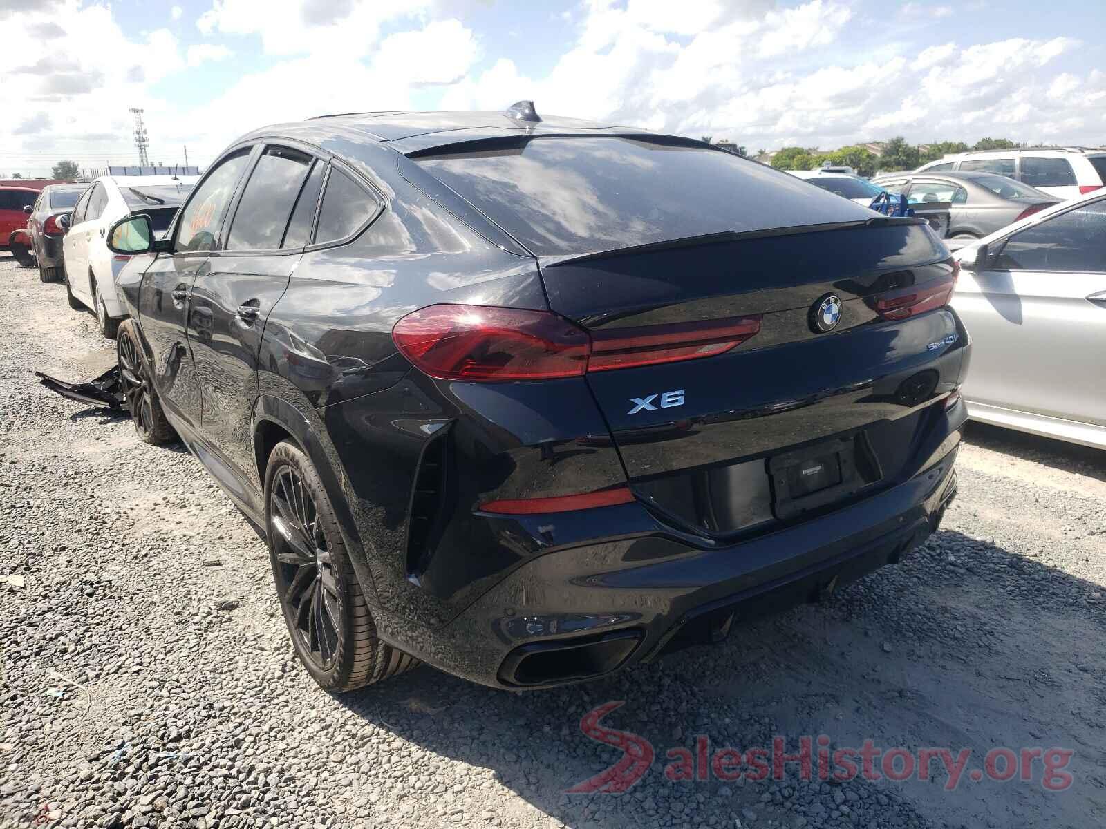 5UXCY4C05L9D28556 2020 BMW X6