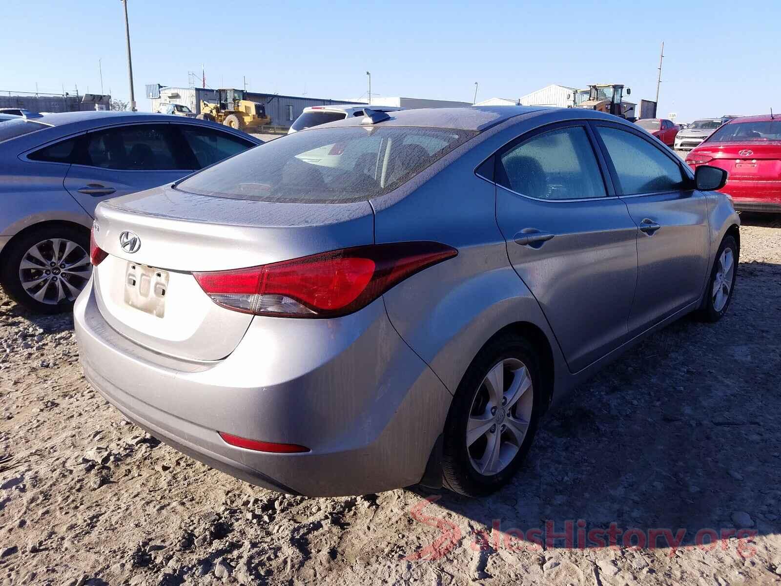 KMHDH4AEXGU557217 2016 HYUNDAI ELANTRA