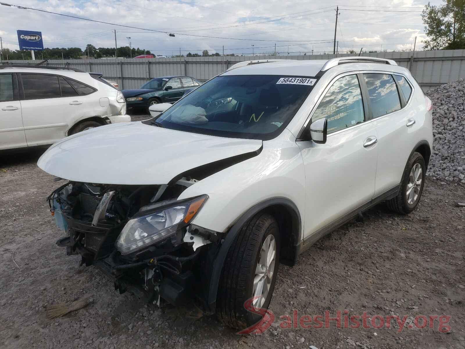 KNMAT2MV6GP714617 2016 NISSAN ROGUE