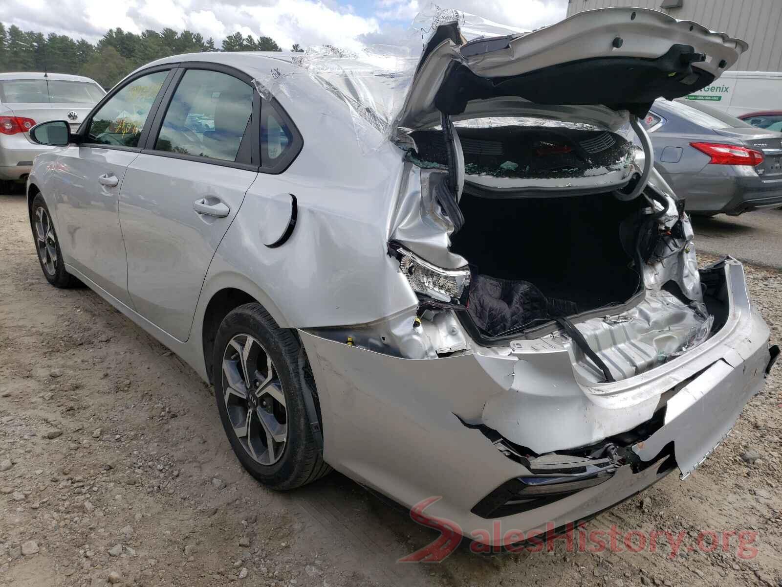 3KPF24ADXKE044613 2019 KIA FORTE