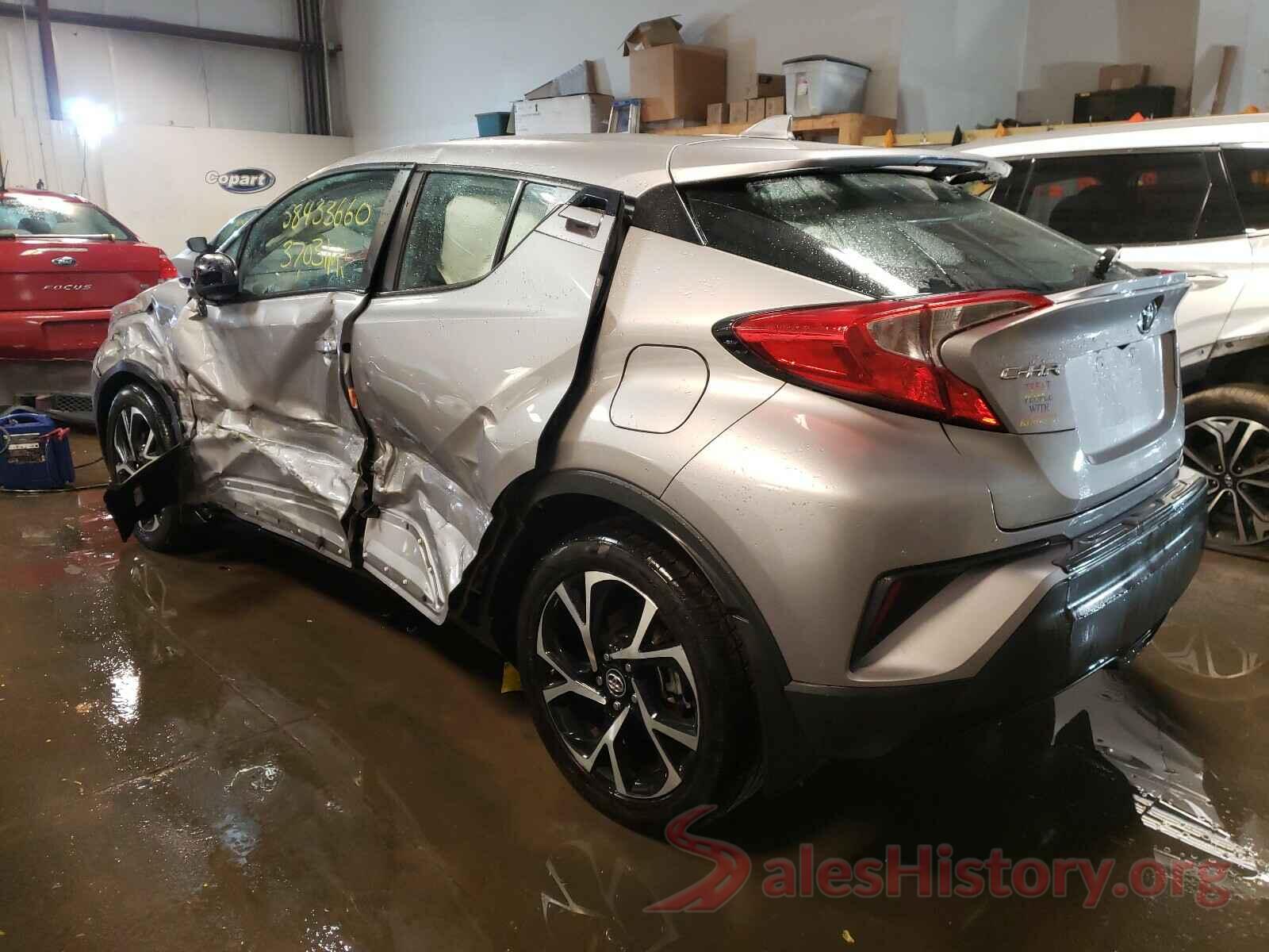 NMTKHMBX9JR043607 2018 TOYOTA C-HR