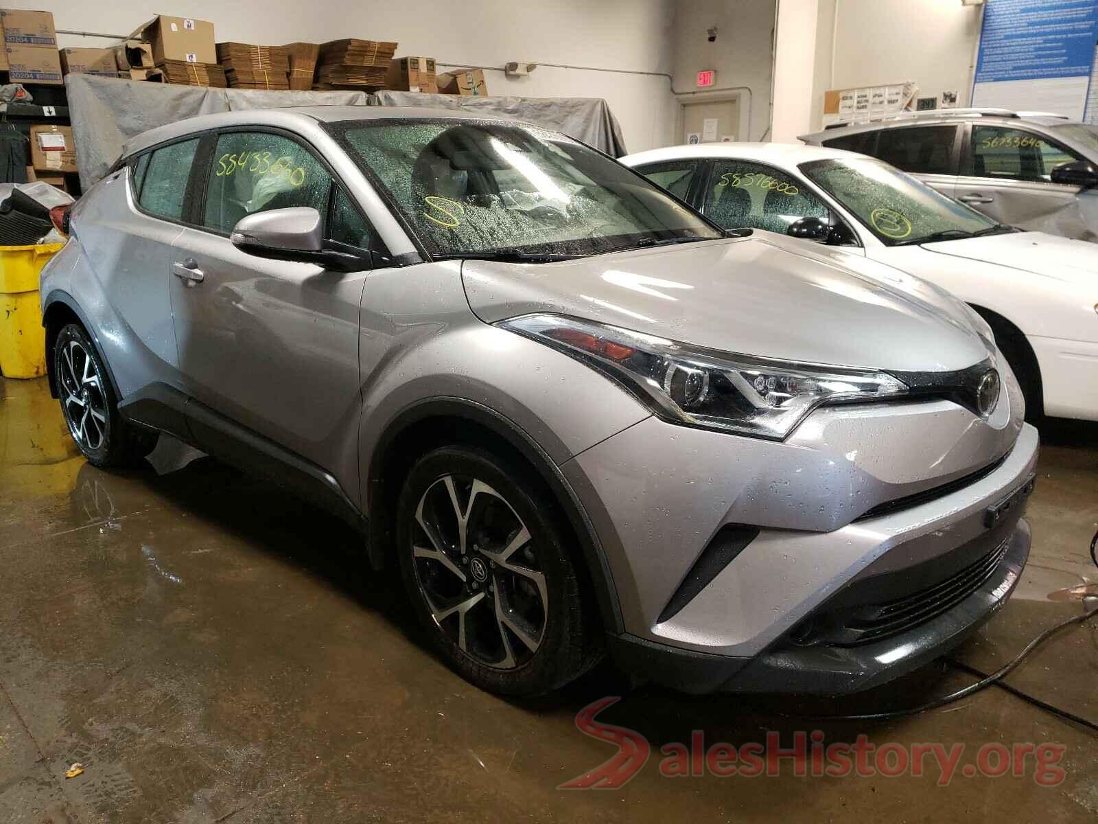 NMTKHMBX9JR043607 2018 TOYOTA C-HR