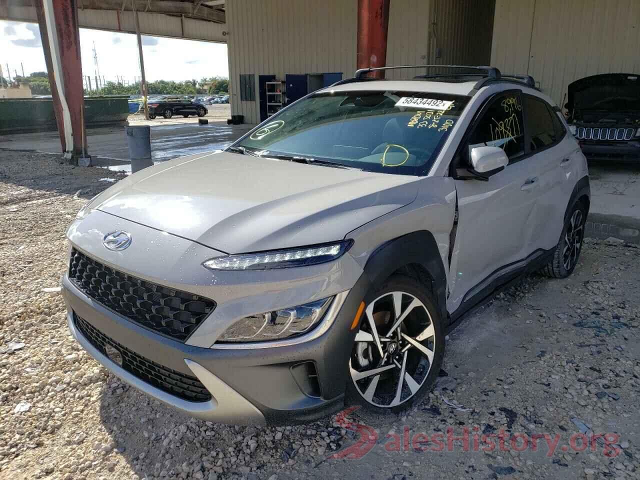 KM8K53A3XNU863100 2022 HYUNDAI KONA