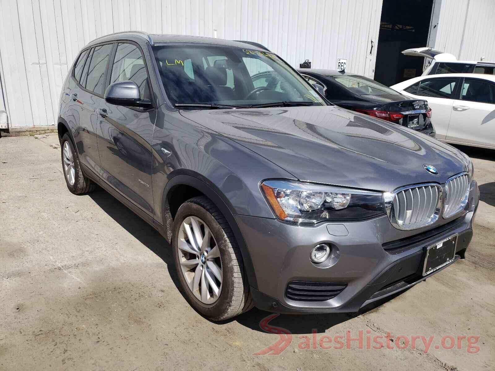 5UXWX9C3XH0T24423 2017 BMW X3