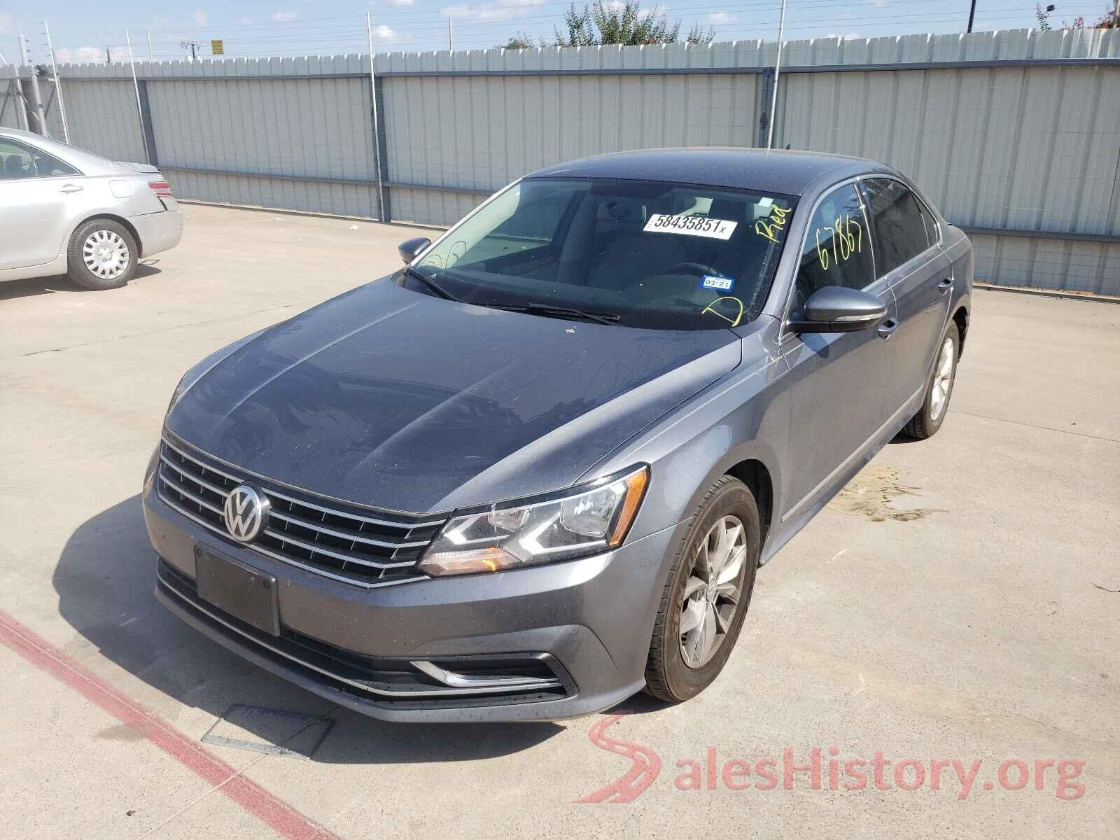 1VWAT7A36HC084992 2017 VOLKSWAGEN PASSAT