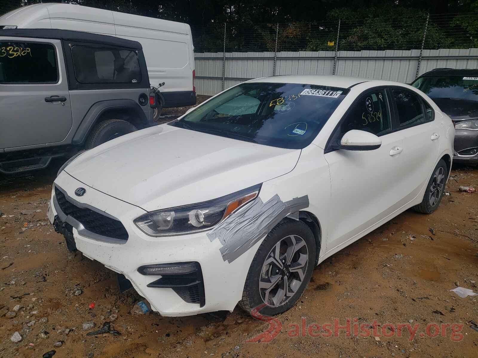 3KPF24AD2LE147574 2020 KIA FORTE