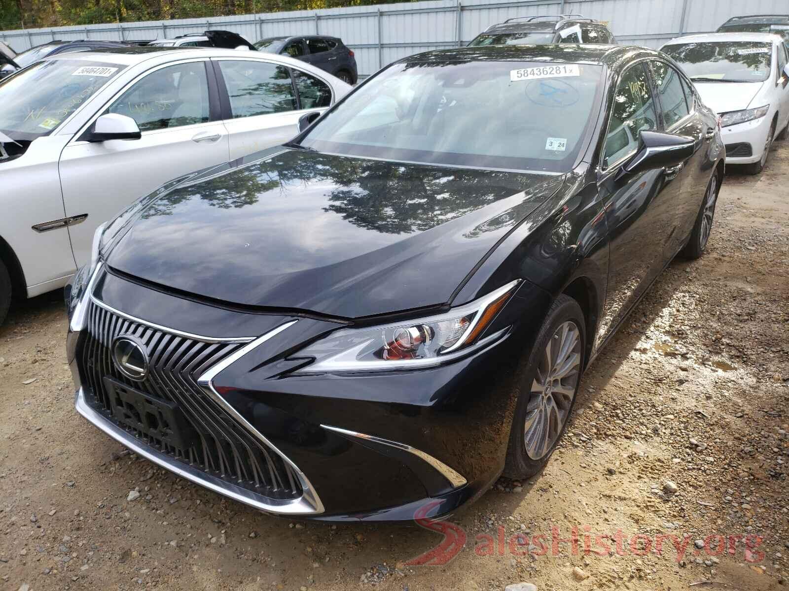 58ABZ1B10KU022591 2019 LEXUS ES350